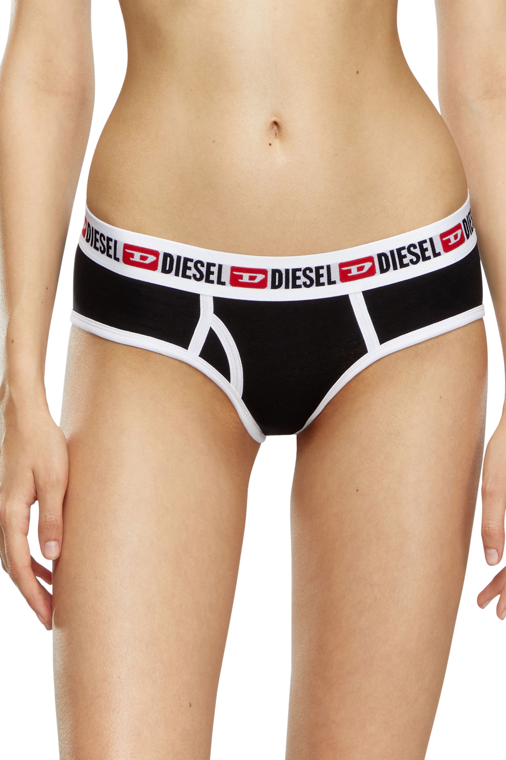 Diesel - Three-pack of Denim Division briefs - Panties - Woman - Multicolor