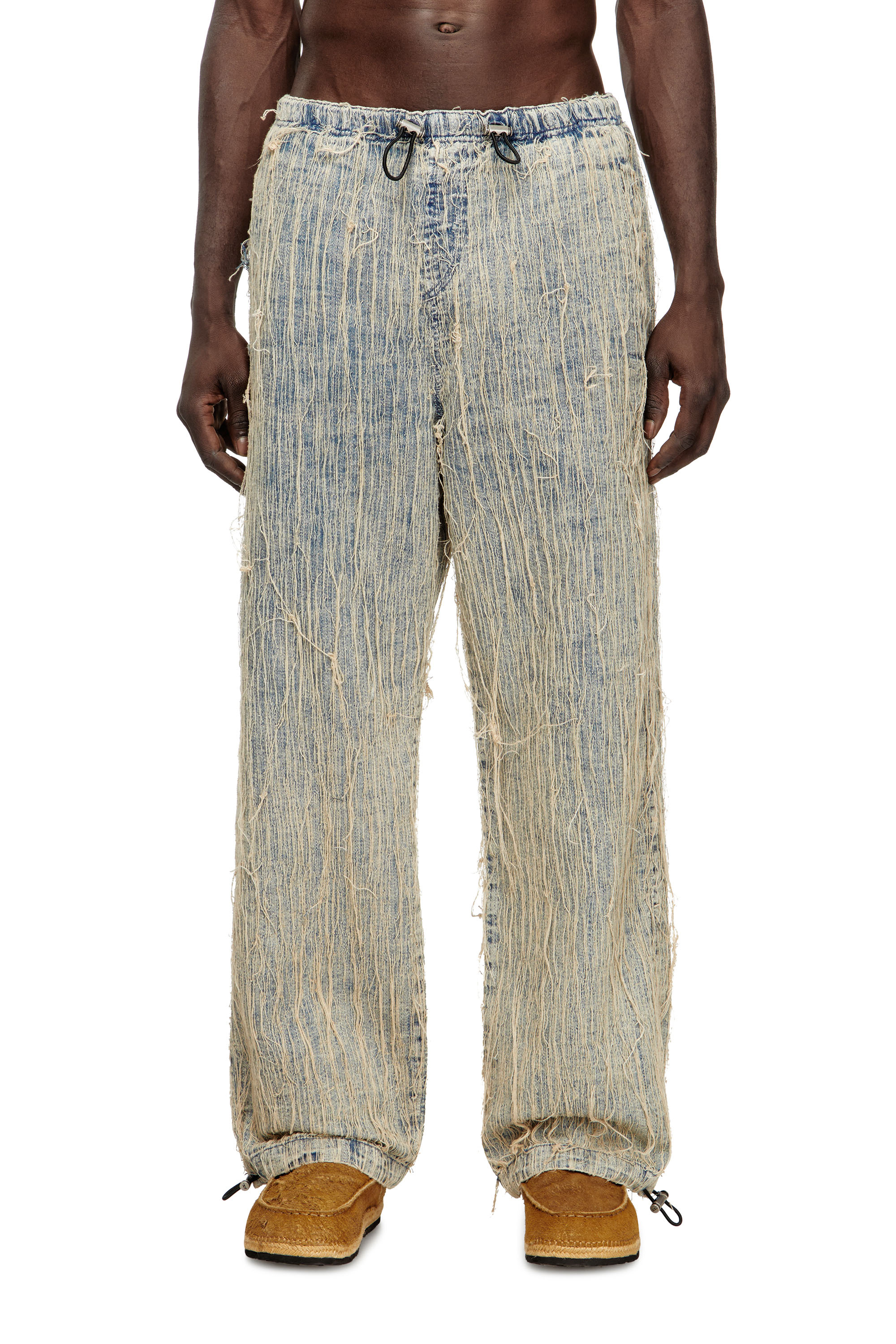 Diesel - Unisex's Relaxed Jeans D-Martial 0CMBZ, Medium blue - 1