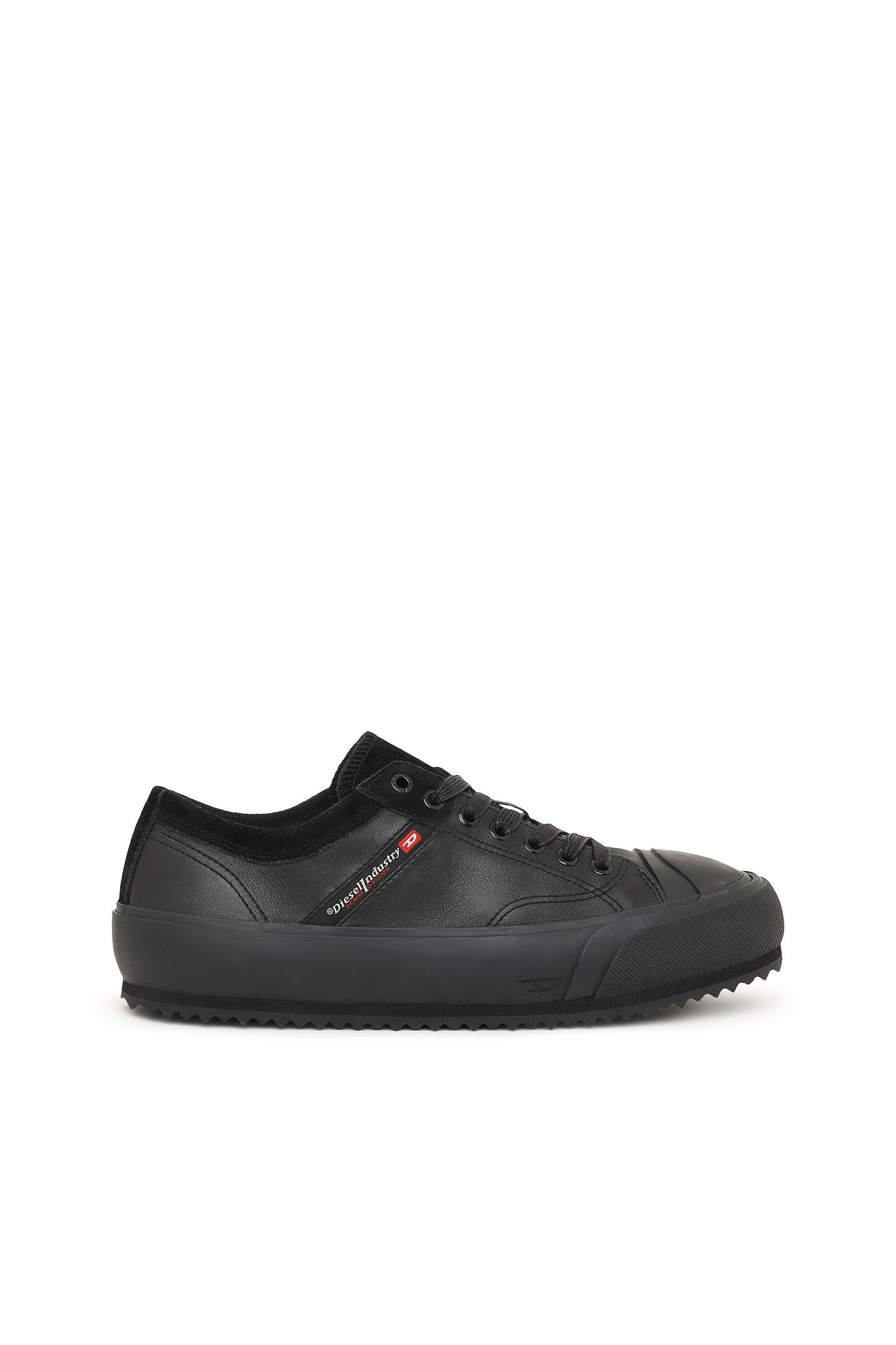 Diesel - S-Principia Low X - Sneakers in leather and suede - Sneakers - Man - Black
