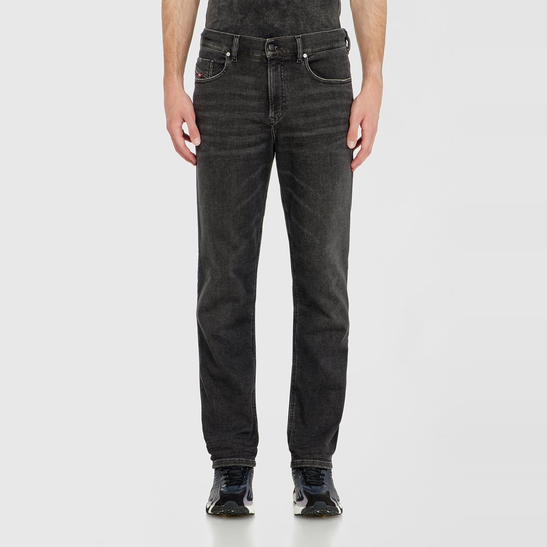 Diesel Regular Regular Waist 2090 D-Veekley Joggjeans, Black/Dark grey, Zip fly