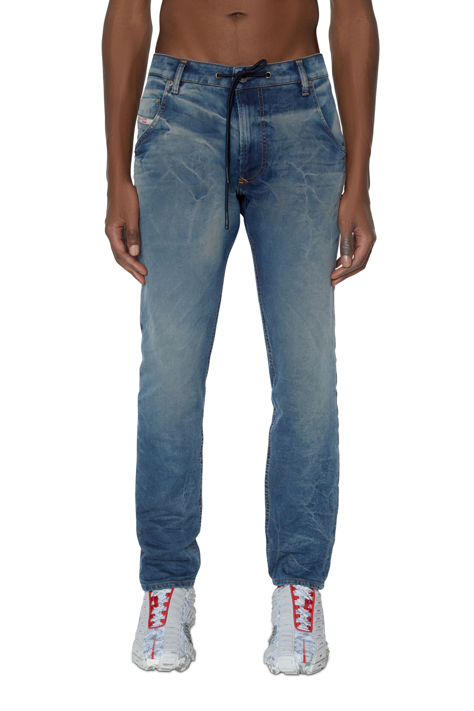 Diesel - Tapered Krooley JoggJeans - Jeans - Uomo - Blu