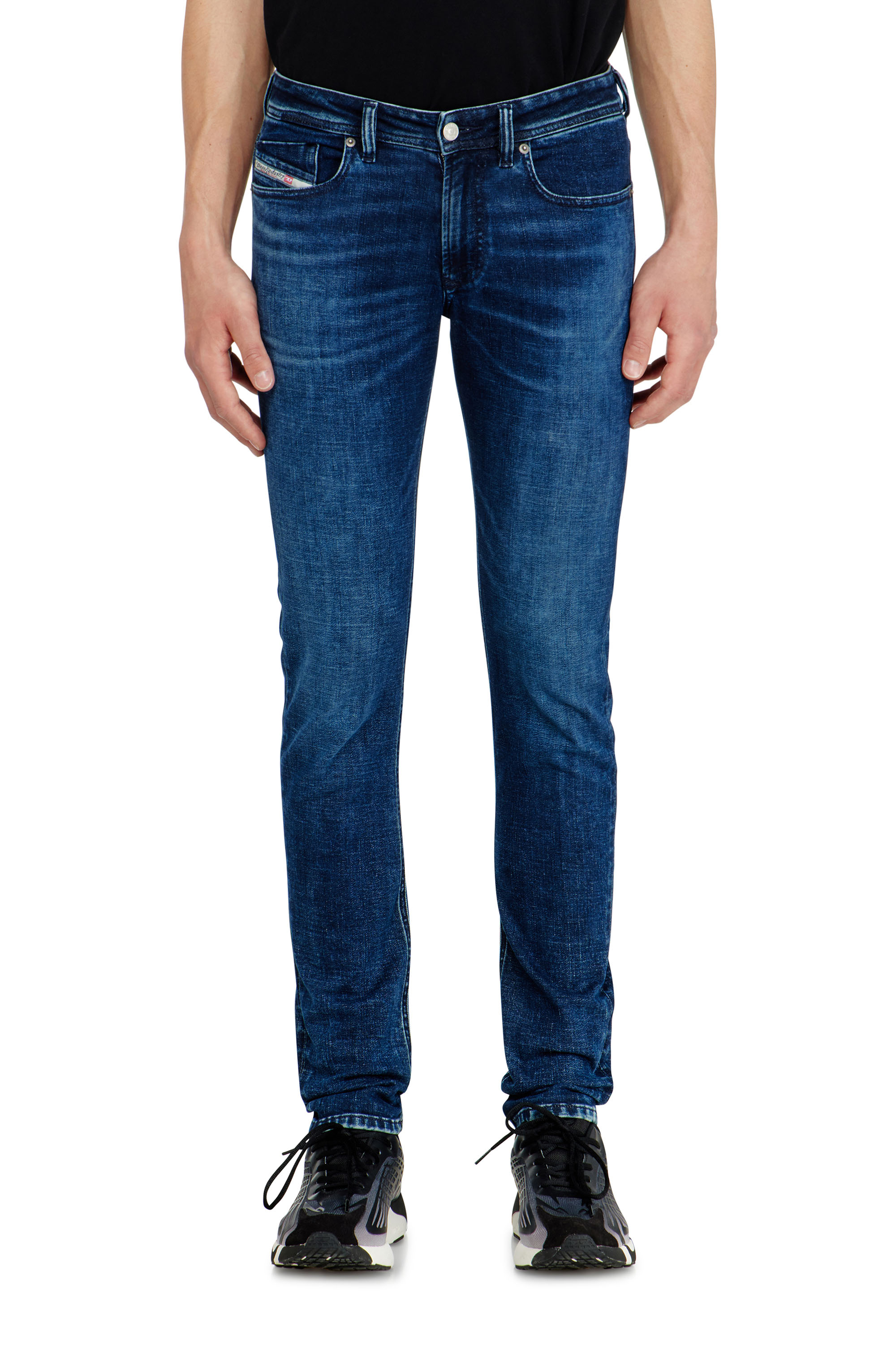 Diesel Skinny Jeans Low Waist 1979 Sleenker, Dark blue, Zip fly