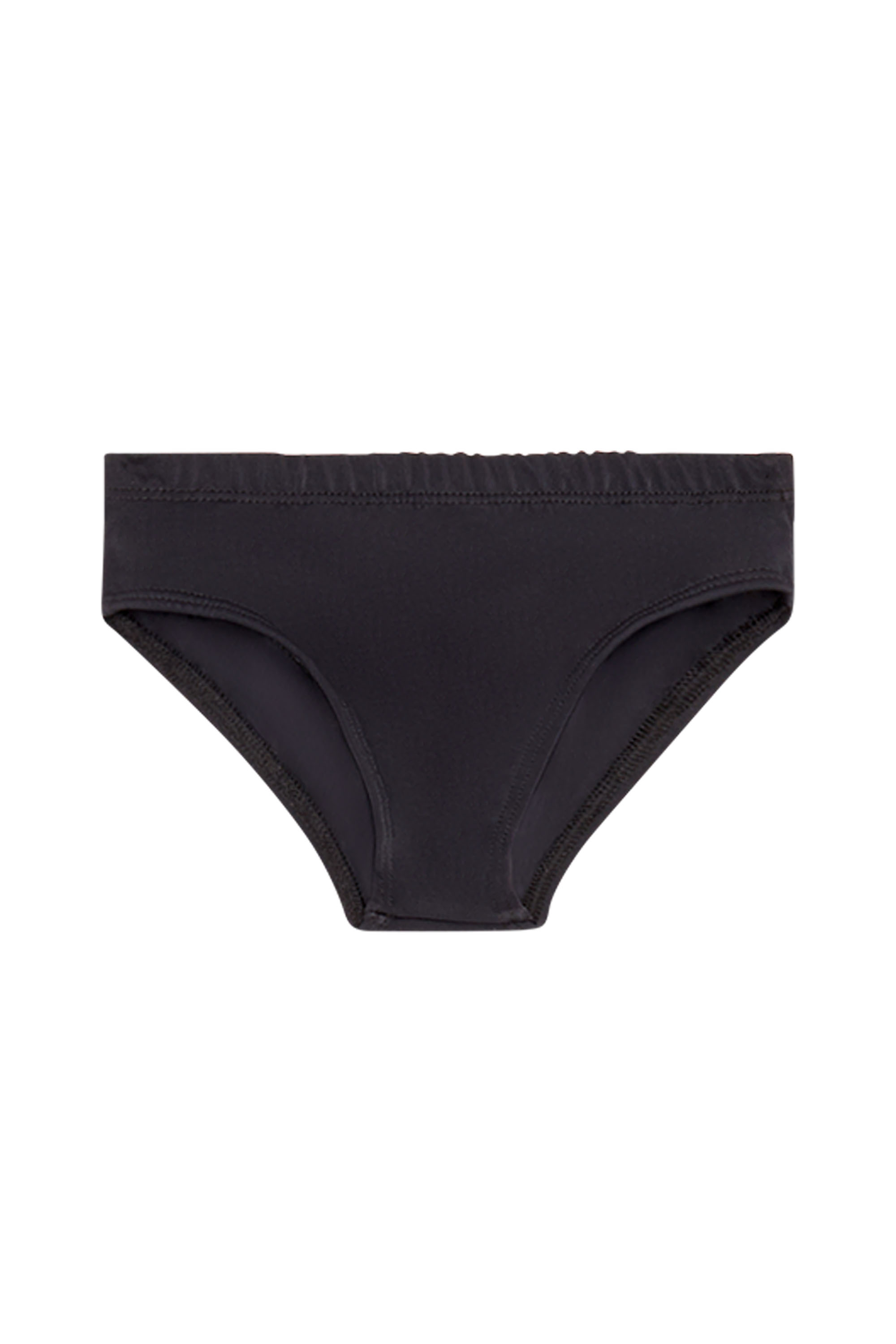 Diesel - Swim briefs with maxi logo - Beachwear - Man - Black