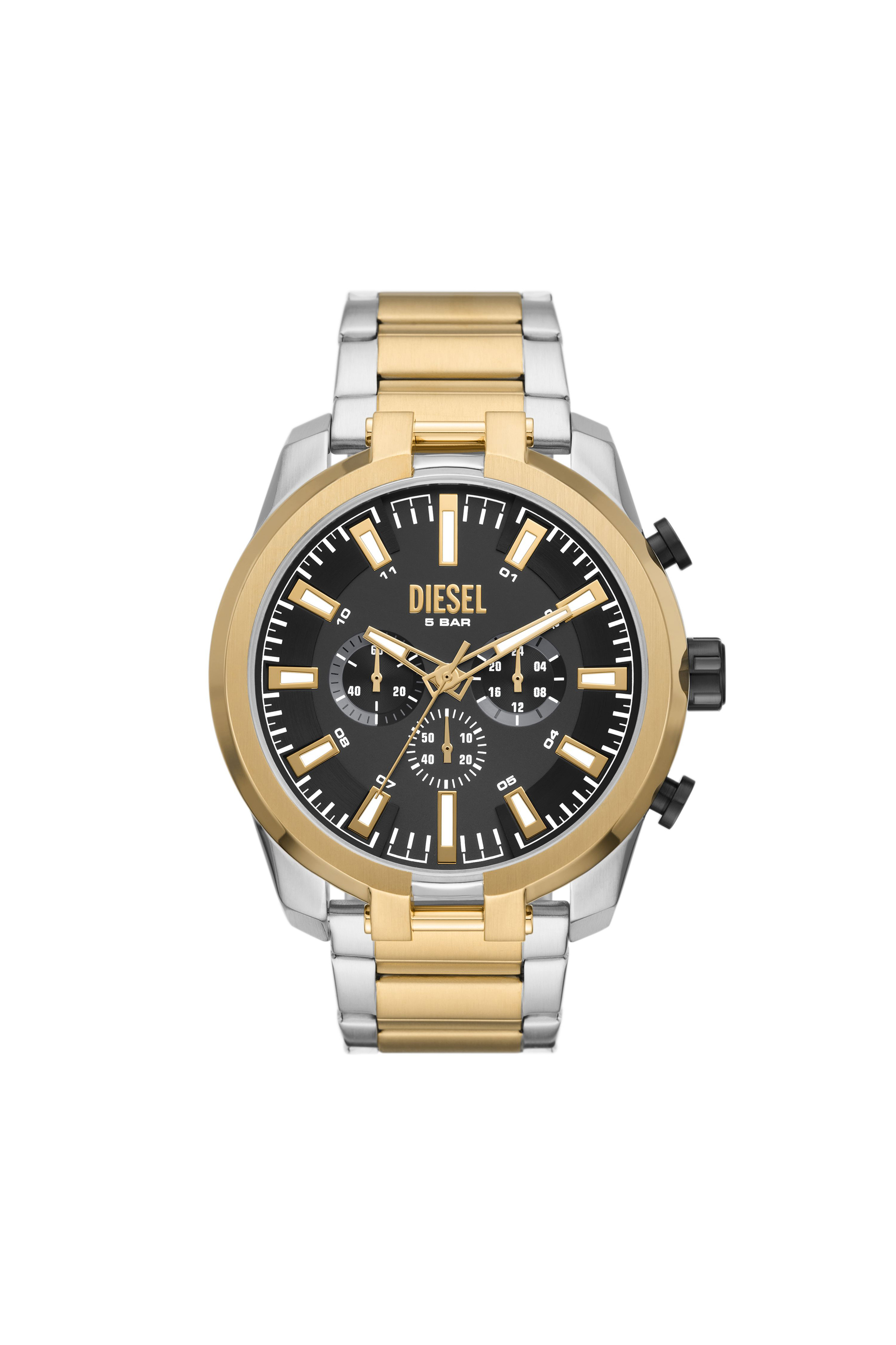 Diesel - Split Stainless Steel Watch - Timeframes - Man - Oro