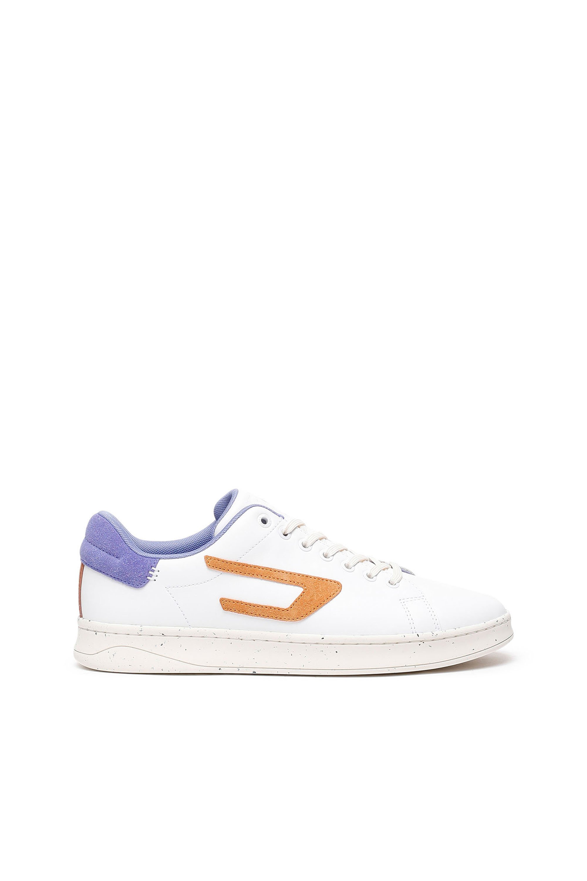 Diesel Low-top Sneakers With D Patch In Multicolor