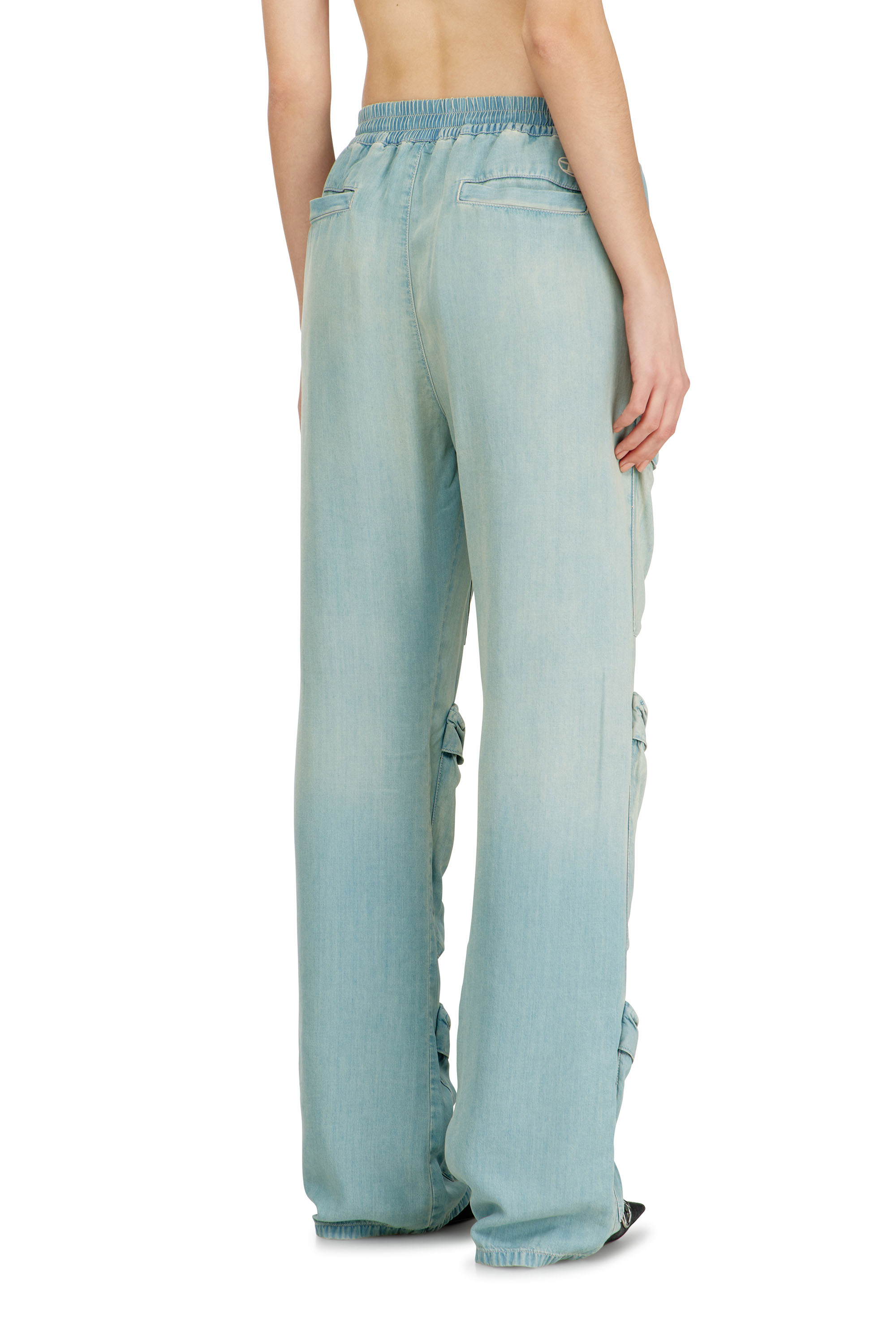 Diesel - Woman's Regular Jeans D-Pocky 0ADCF, Light Blue - 3