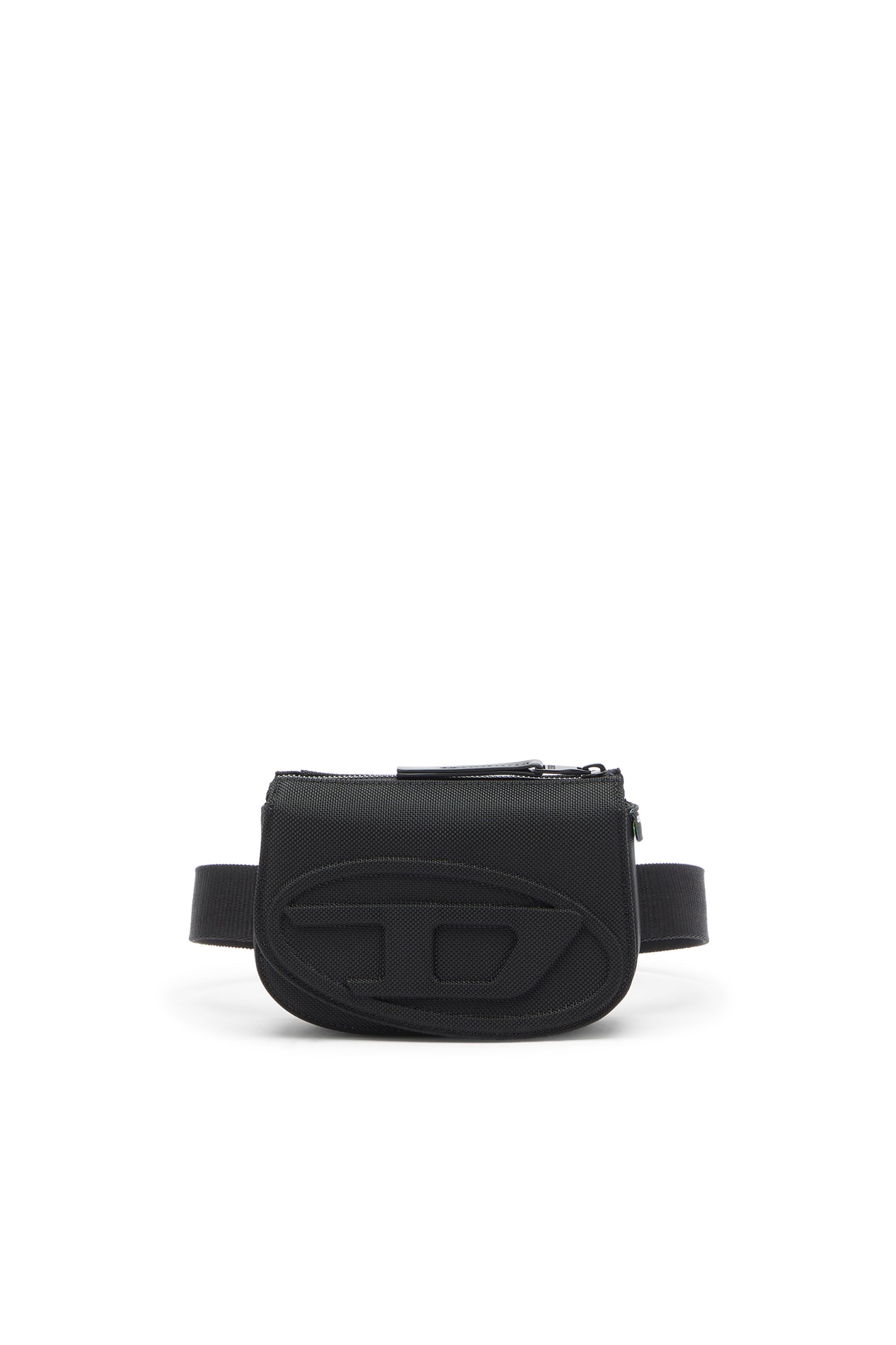 Diesel - 1DR - Belt bag in nylon with Oval D - Belt bags - Unisex - Black