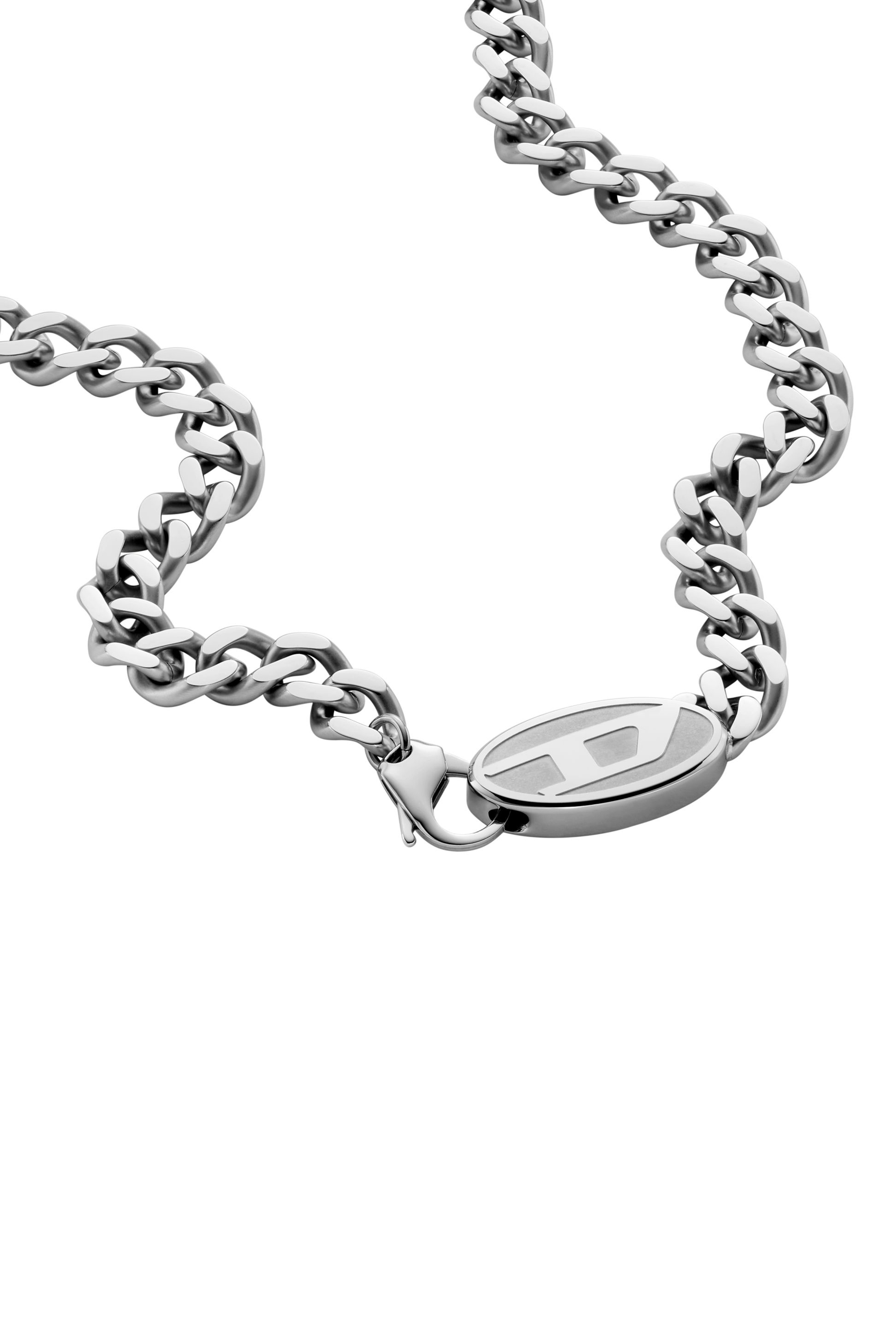 Diesel - Stainless steel chain necklace - Necklaces - Unisex - Silver