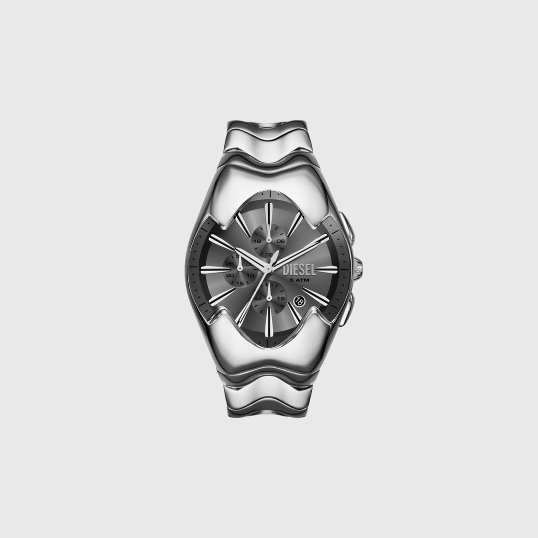 Diesel - Diesel Mercurial Chronograph Stainless Steel Watch - Timeframes - Man - Silver