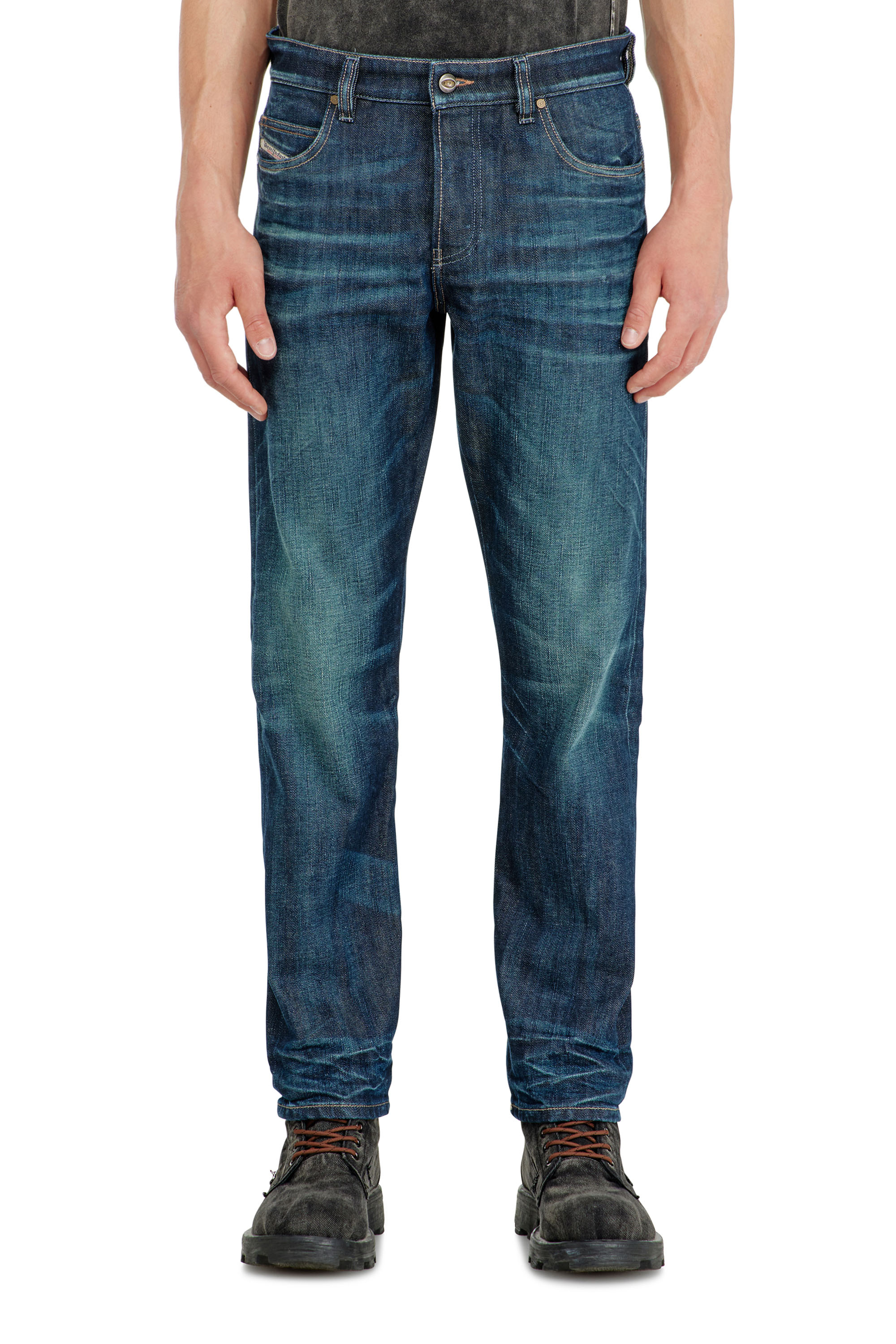 Diesel Slim Jeans Regular Waist 1993 D-Vyl,, Button fly