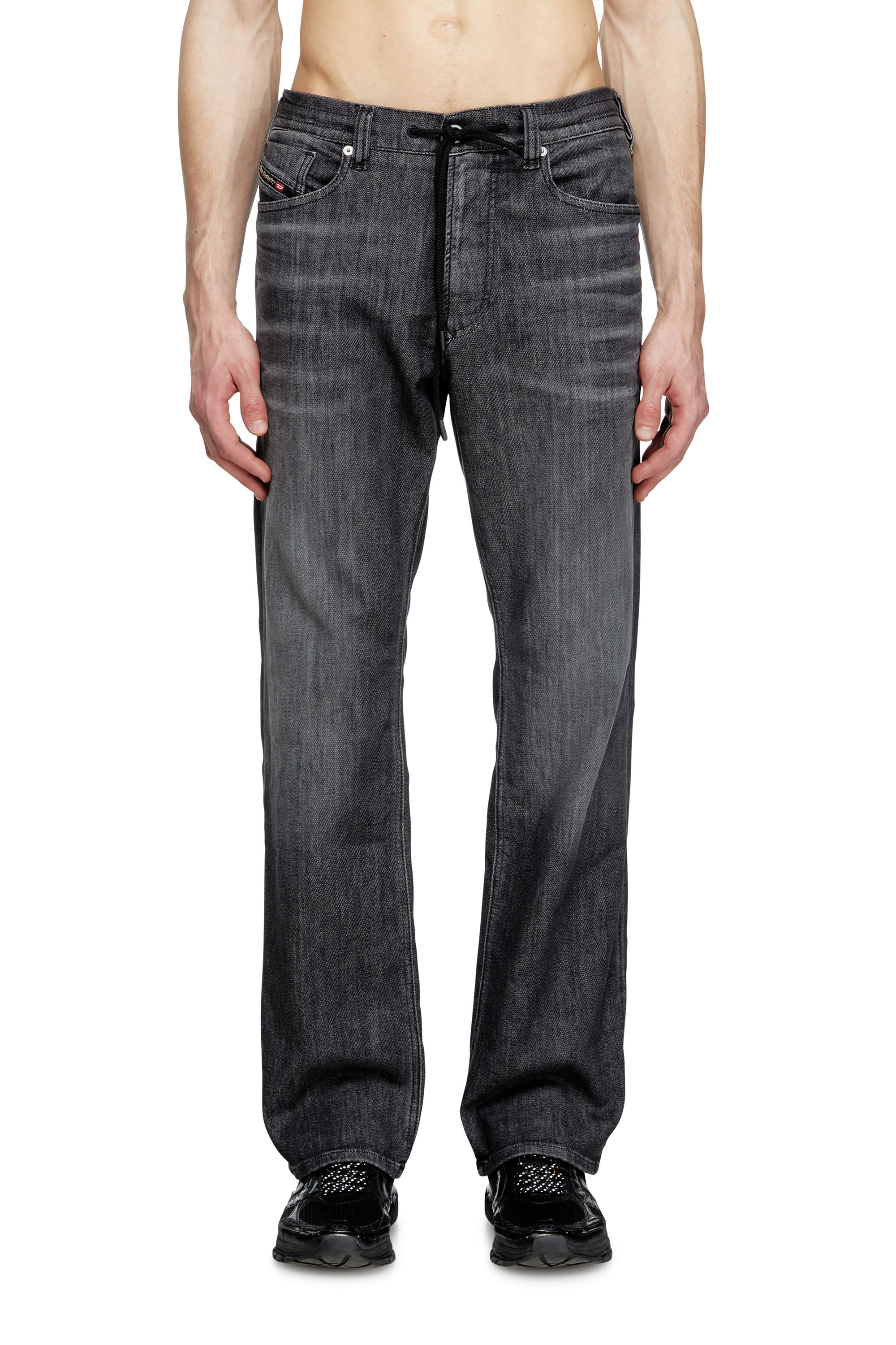 Diesel - Relaxed 2080 D-Reel Joggjeans - Jeans - Man - Black