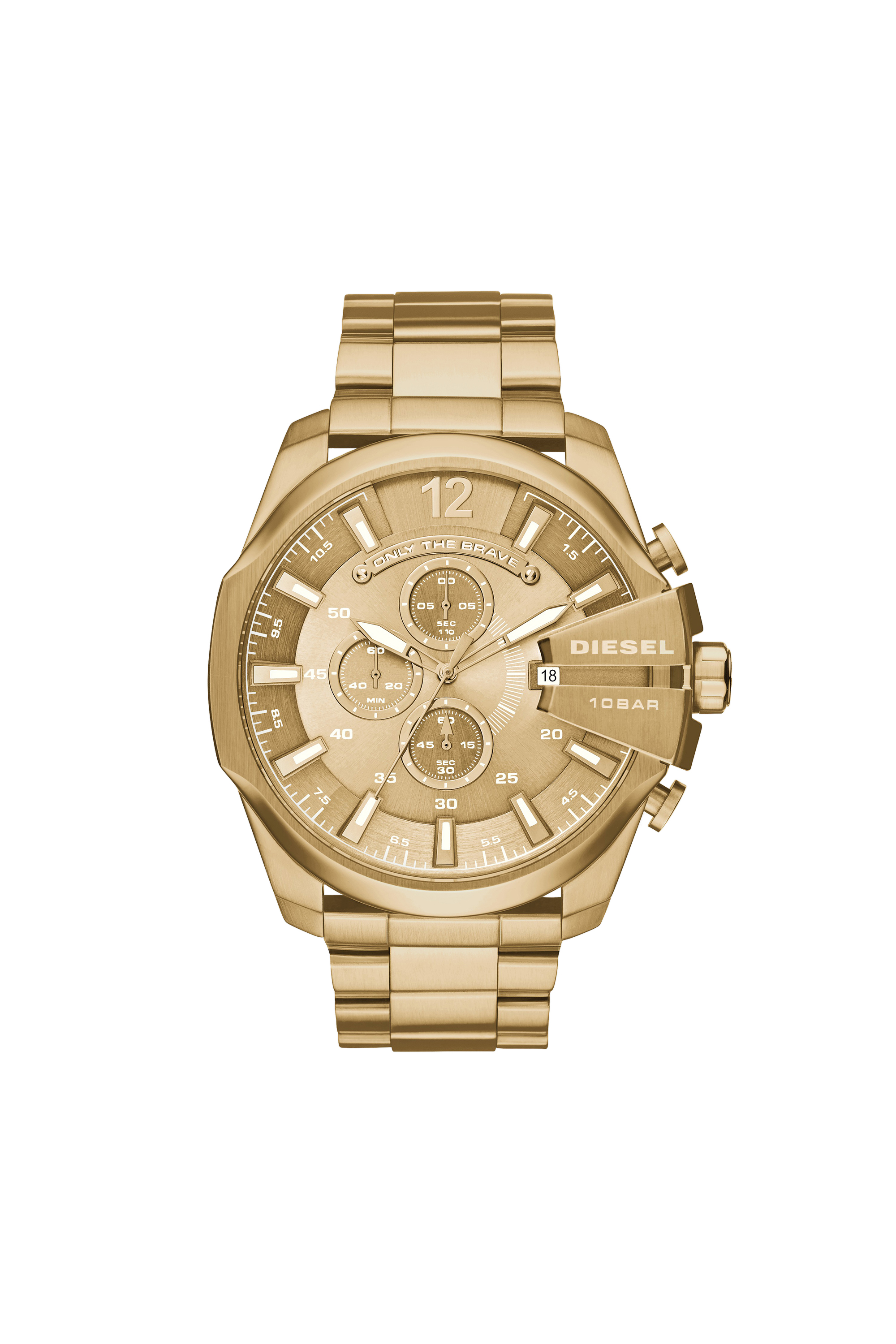 Diesel - Mega Chief reloj en tono dorado - Relojes - Hombre - Dorado