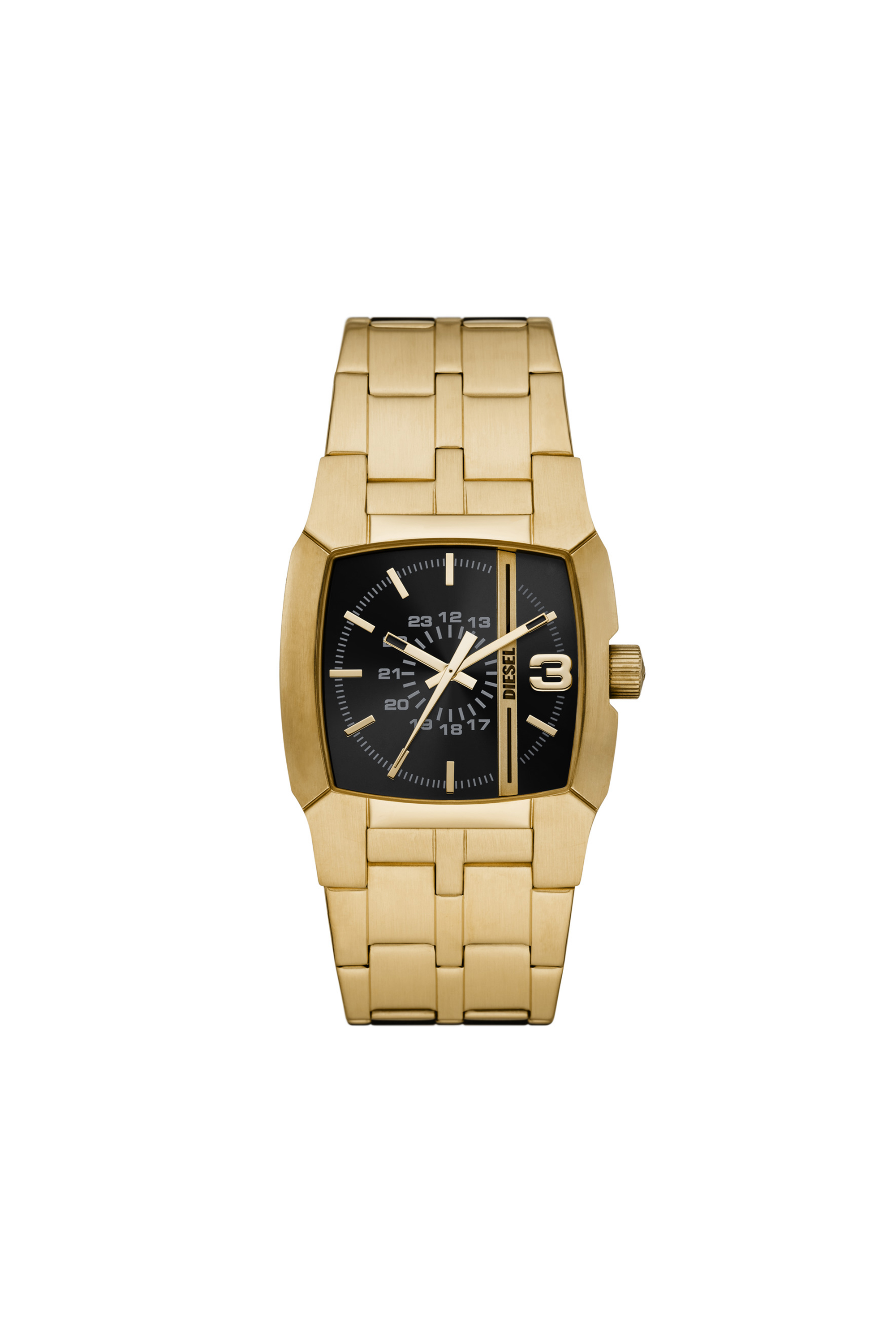 Diesel - Montre Cliffhanger en acier inoxydable couleur or - Montres - Mixte