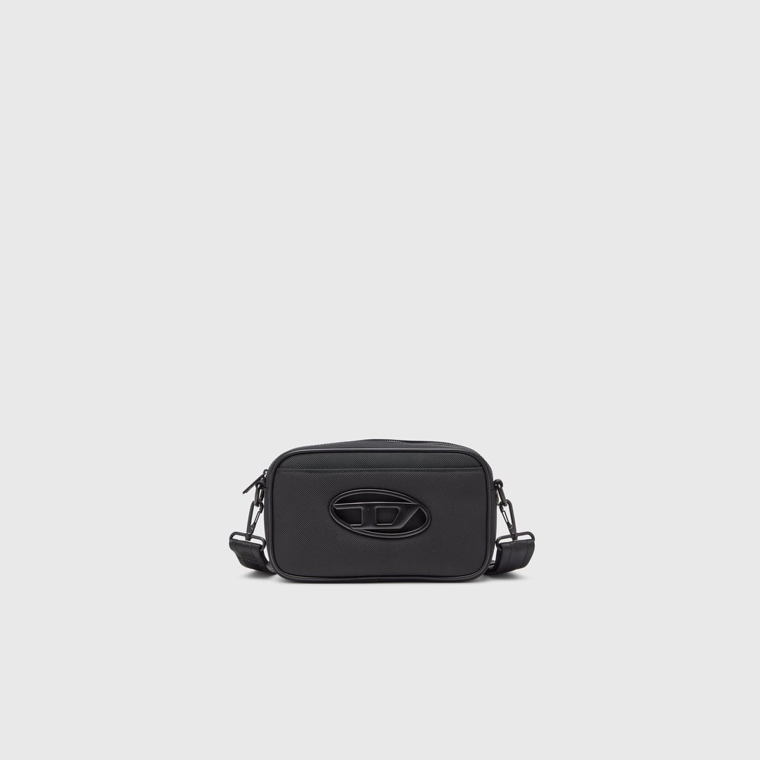 Diesel - Holi-D - Crossbody in nylon with internal pocket - Crossbody Bags - Unisex - Black
