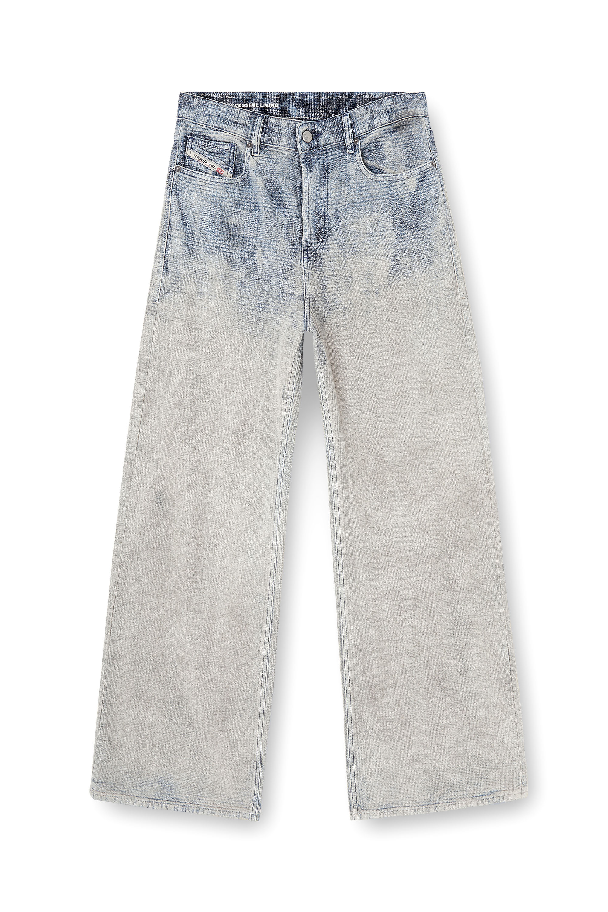 Diesel - Unisex's Relaxed Jeans 1996 D-Sire 09N93, Light Blue - 3