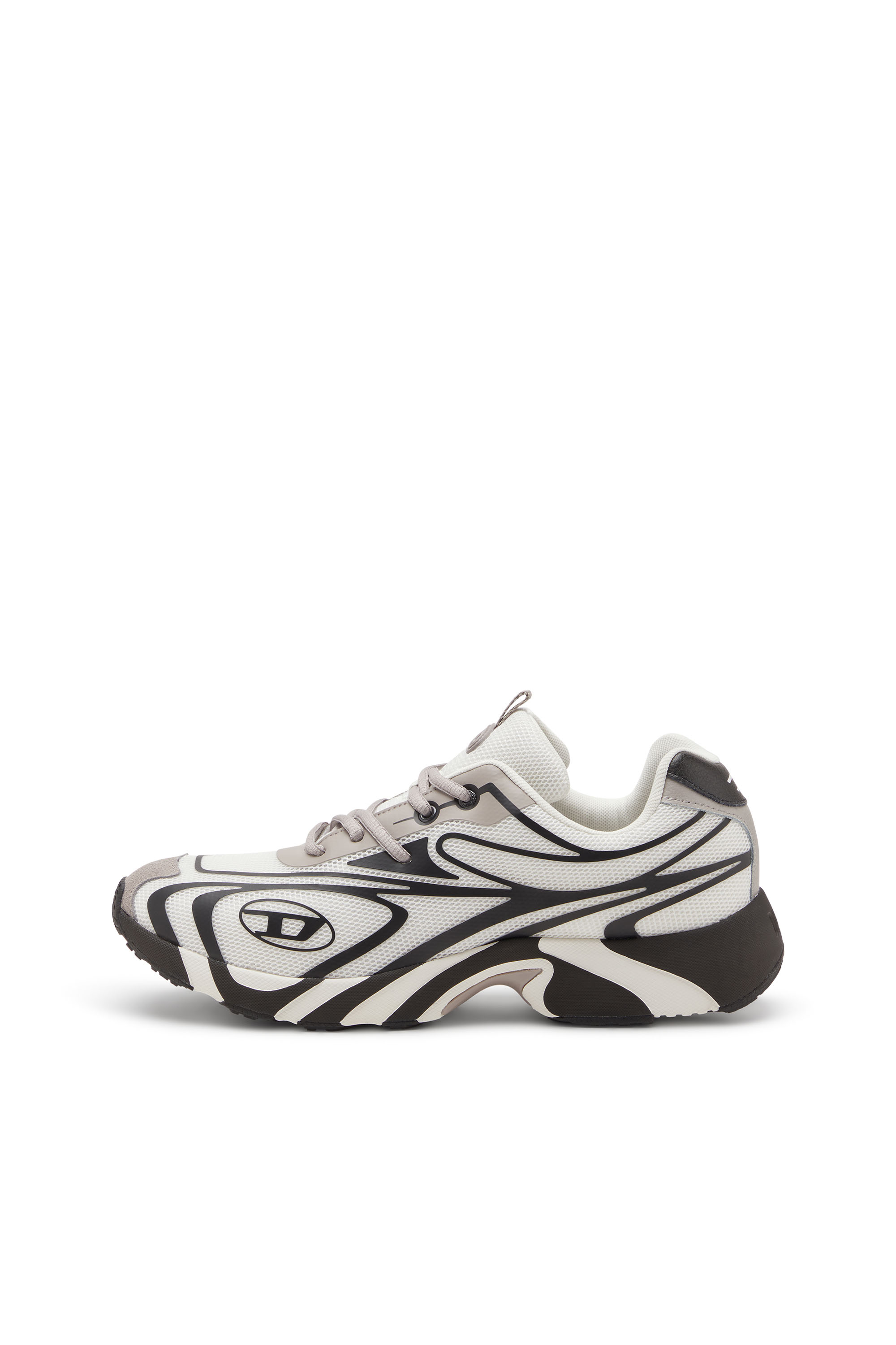 Diesel - S-D-VIT'S 500 LOW, Man's S-D-Vit - Lace-up sneakers in Black/White - 2
