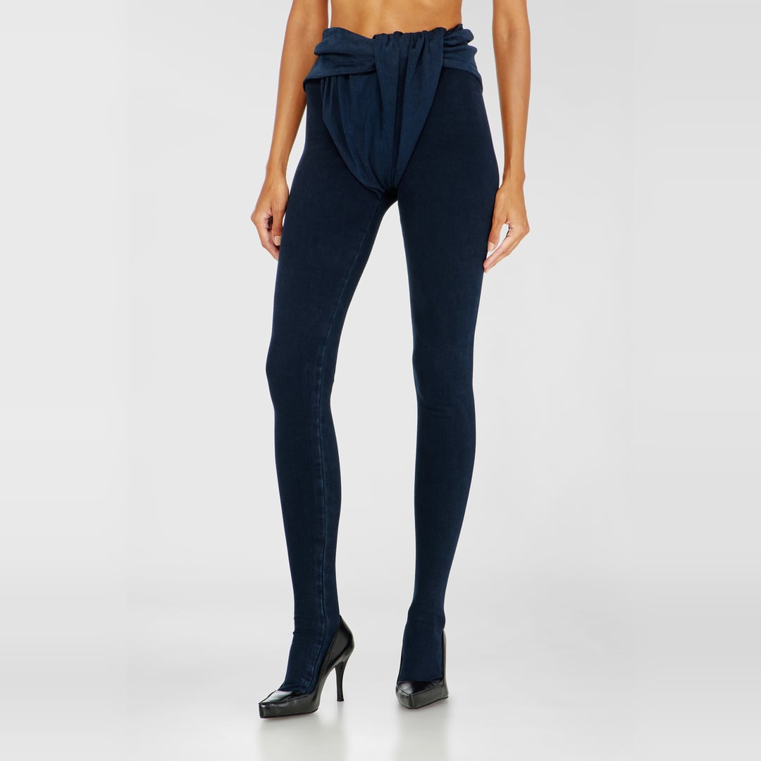Diesel Skinny Jeans Regular Waist D-Velly, Dark blue, Elastic waistband