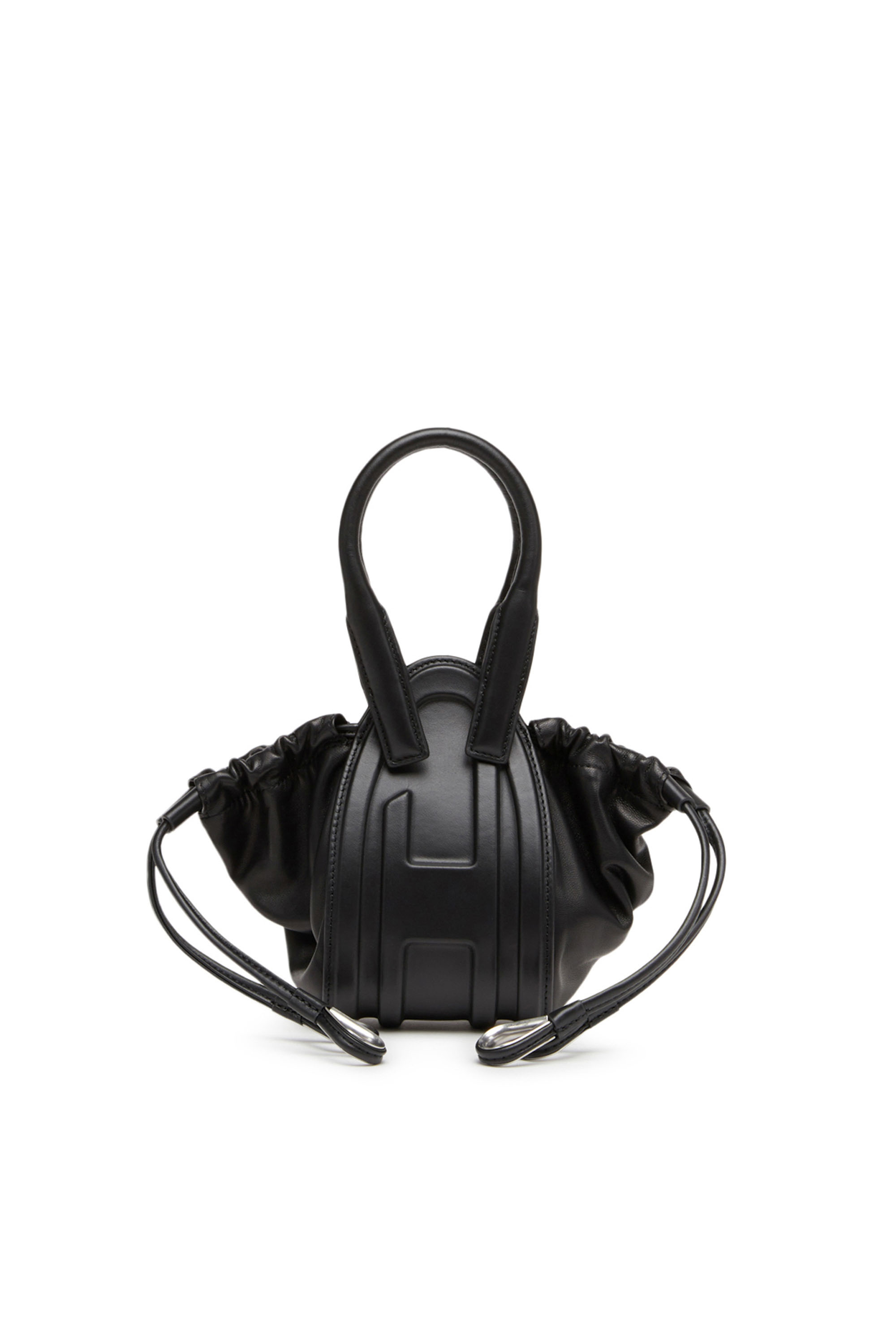 Diesel - 1DR-Fold XXS - Handbag in nappa leather - Handbags - Woman - Black