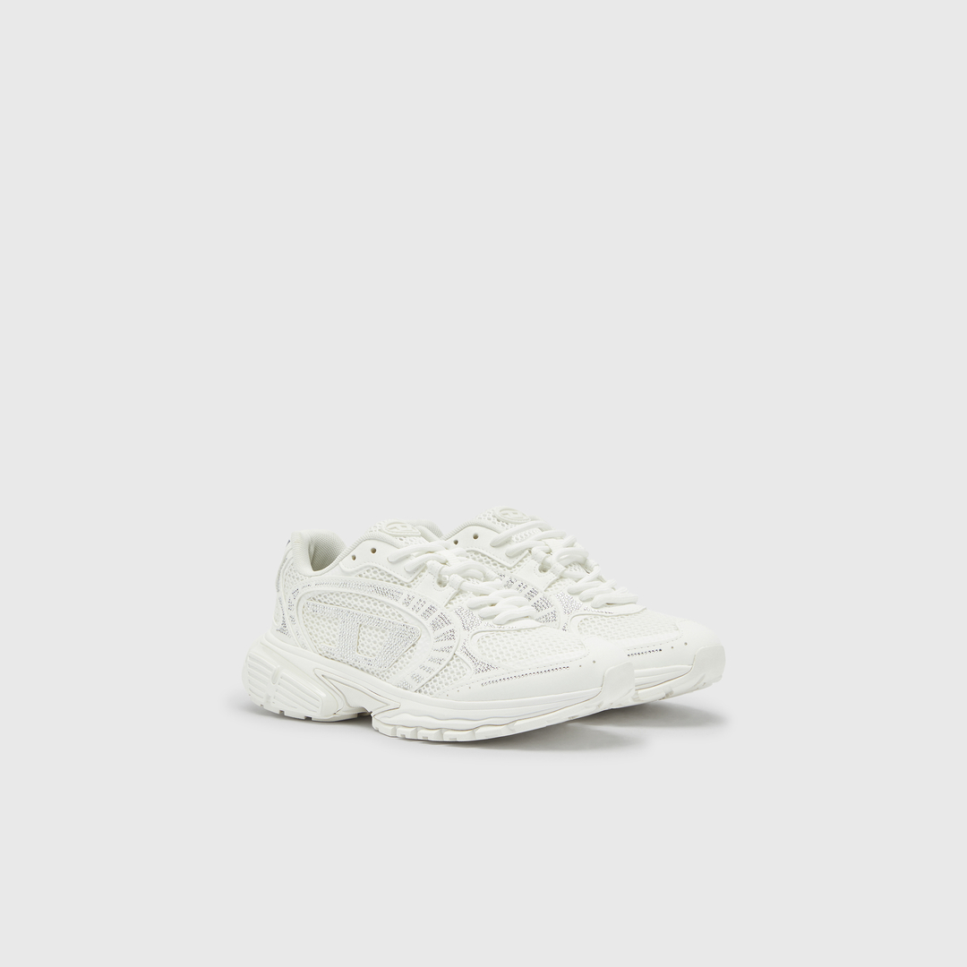 Diesel - S-Pro-V-Dense - Sneakers en mesh avec cristaux - Baskets - Femme - Blanc