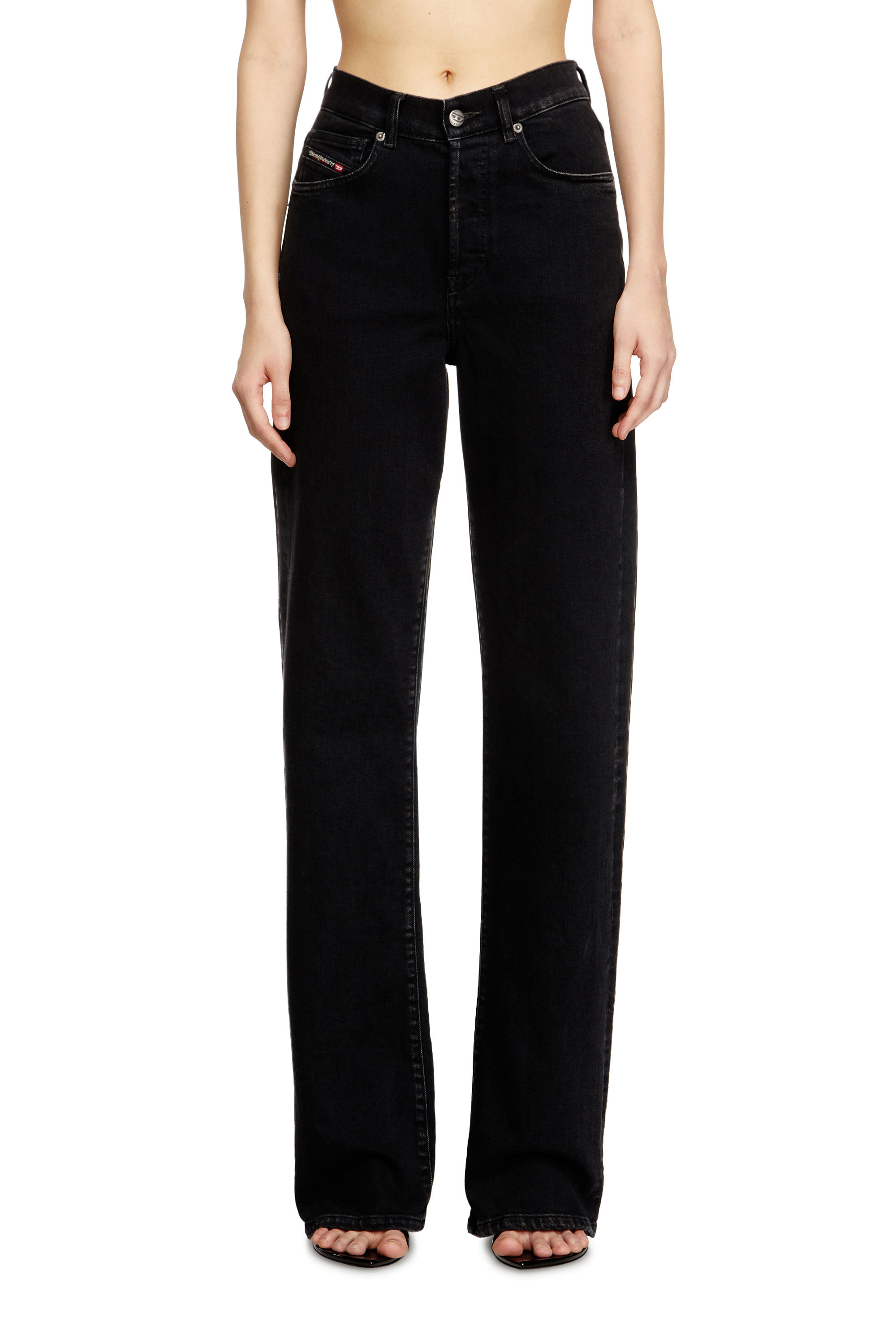 Diesel Women's Black - Regular Jeans High Waist 1971 D-Sent - Jeans - Woman Size 23