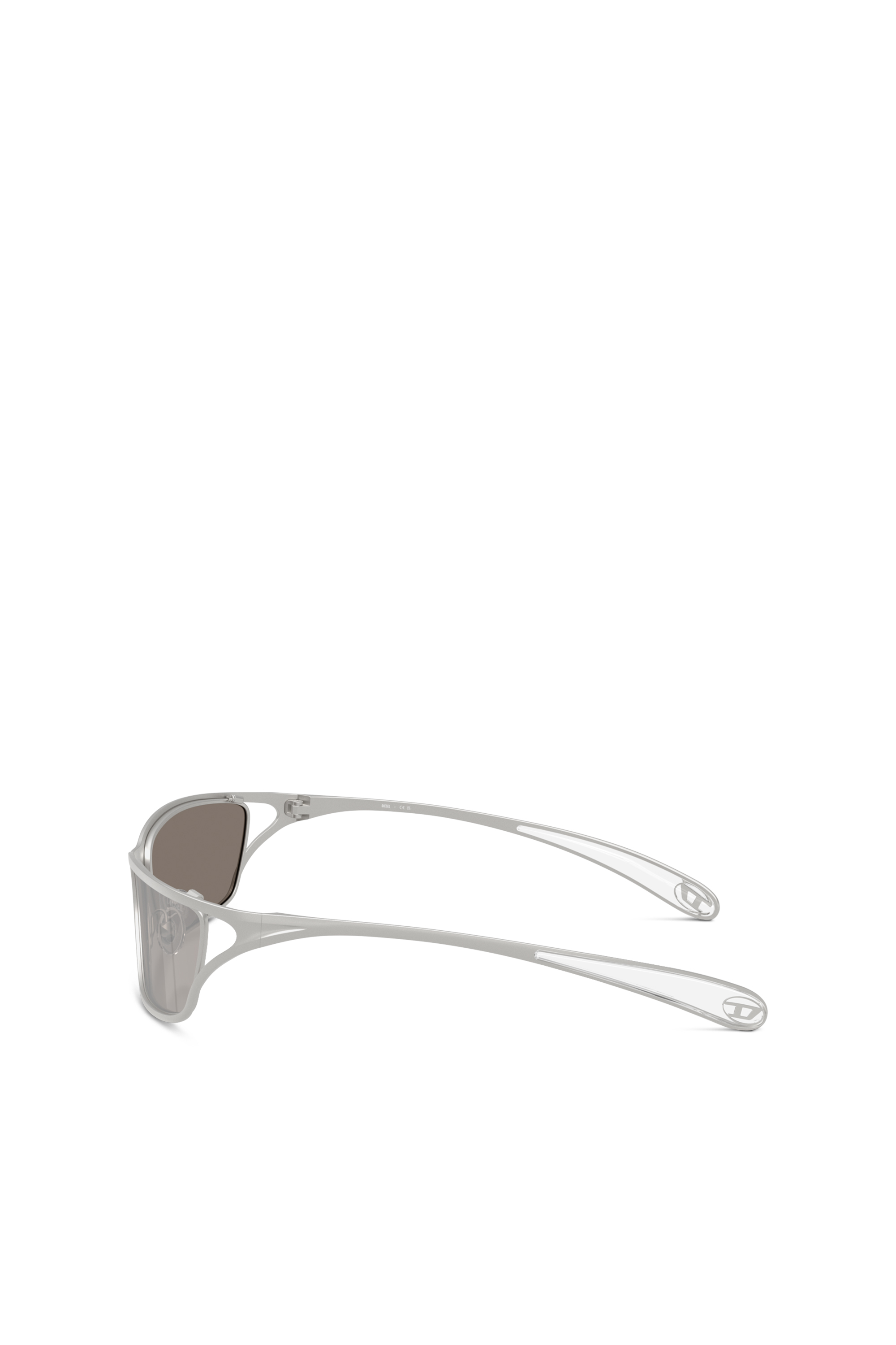 Diesel - 0DL1015, Unisex's Rectangle sunglasses in Grey - 3