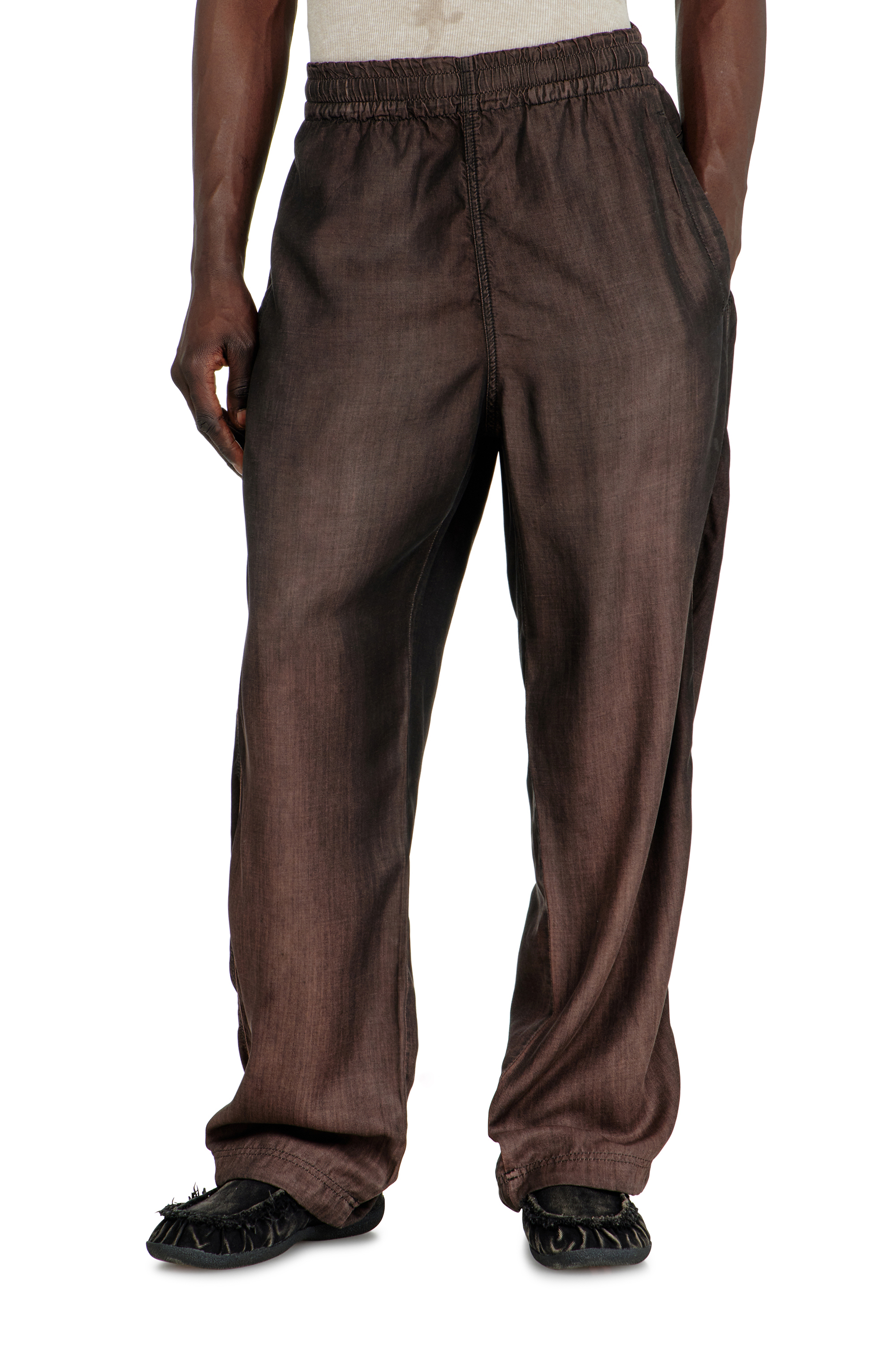 Diesel Unisex Brun - Relaxed Jeans Regular Waist D-Roder - Jeans Små