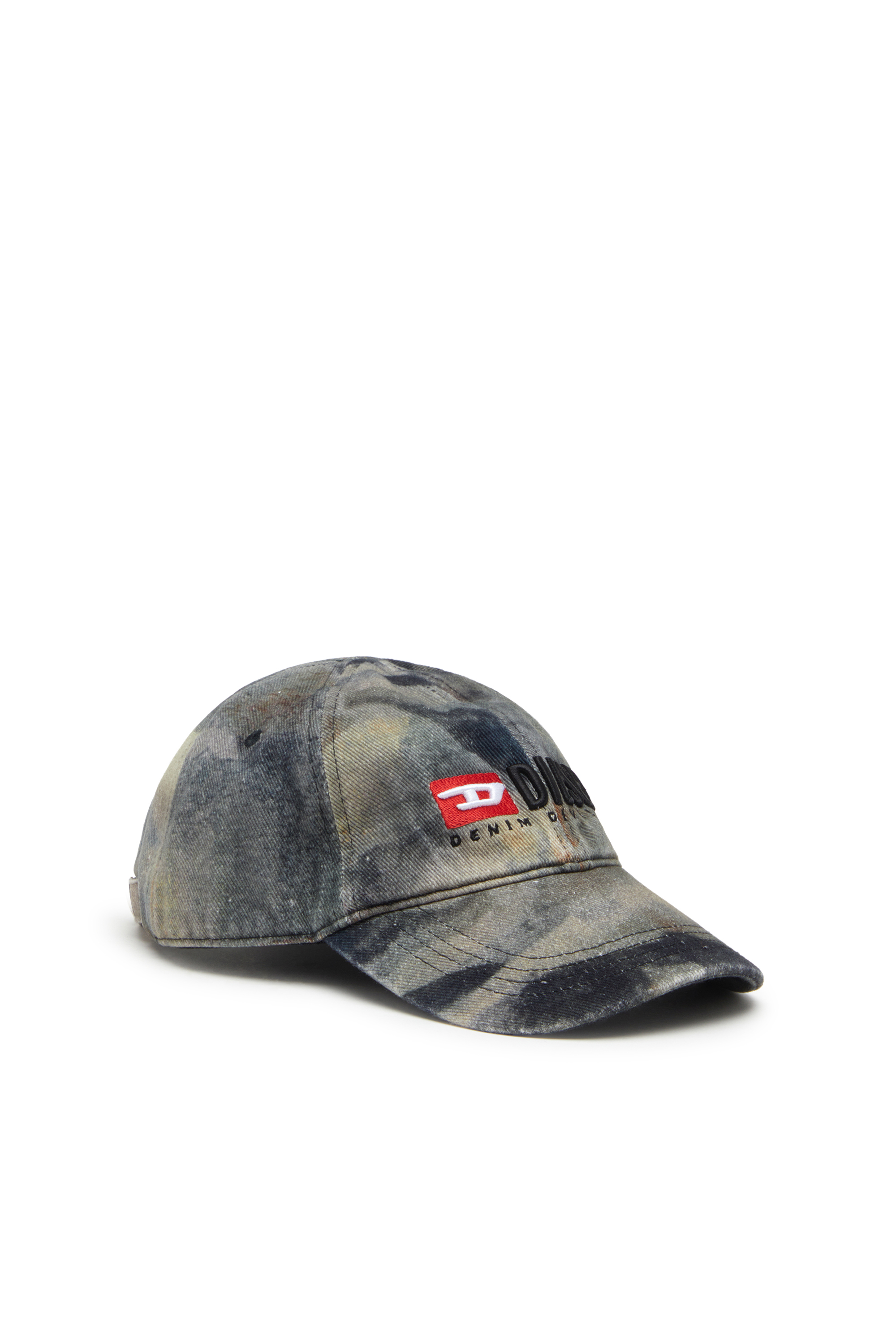 Diesel Herr Multicolor - Baseball Cap With All-Over Camo Print - Caps - Man Storlek 01