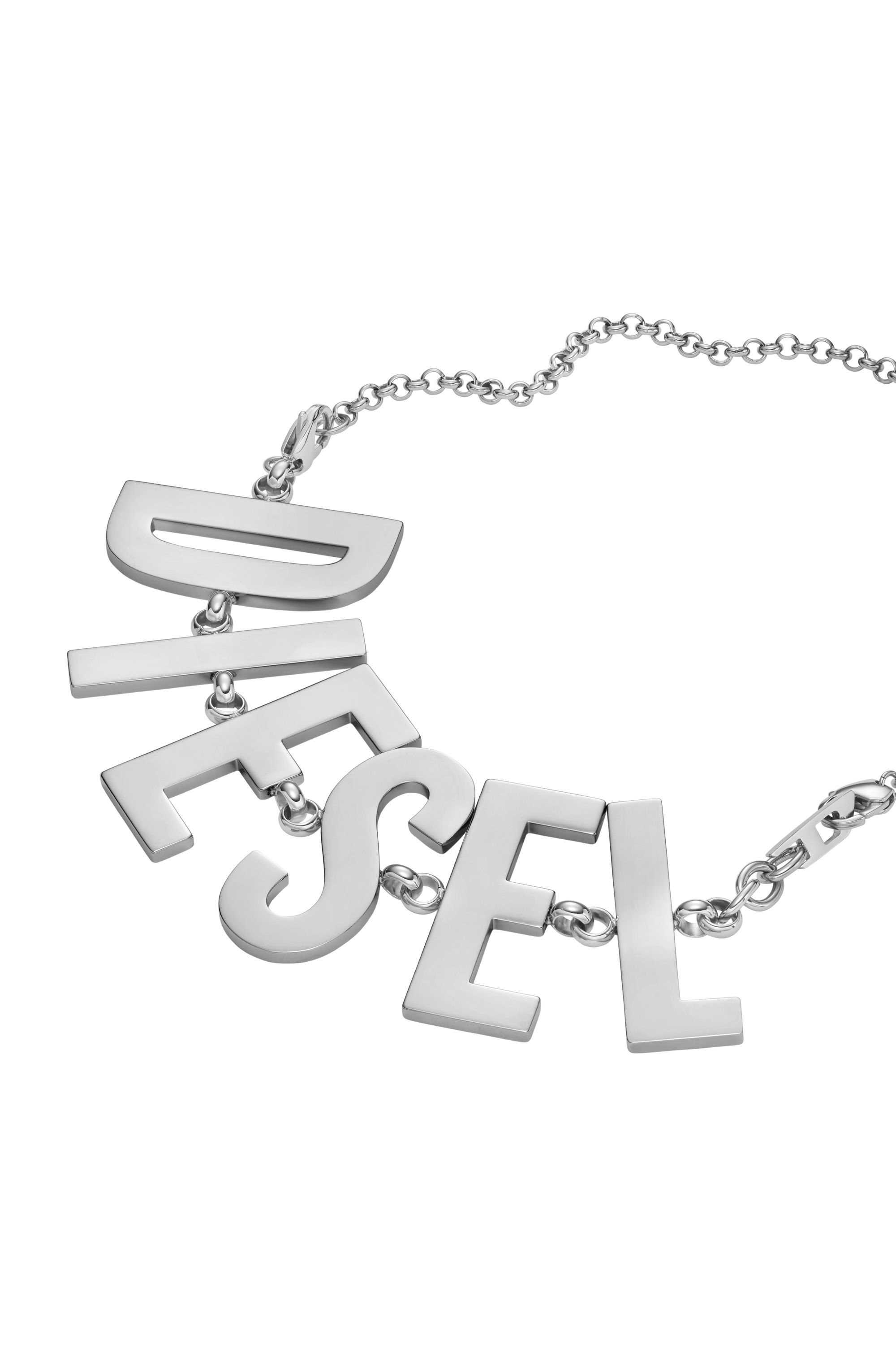 Diesel - Halskette/armband aus Edelstahl - Halsketten - Unisex - Silber