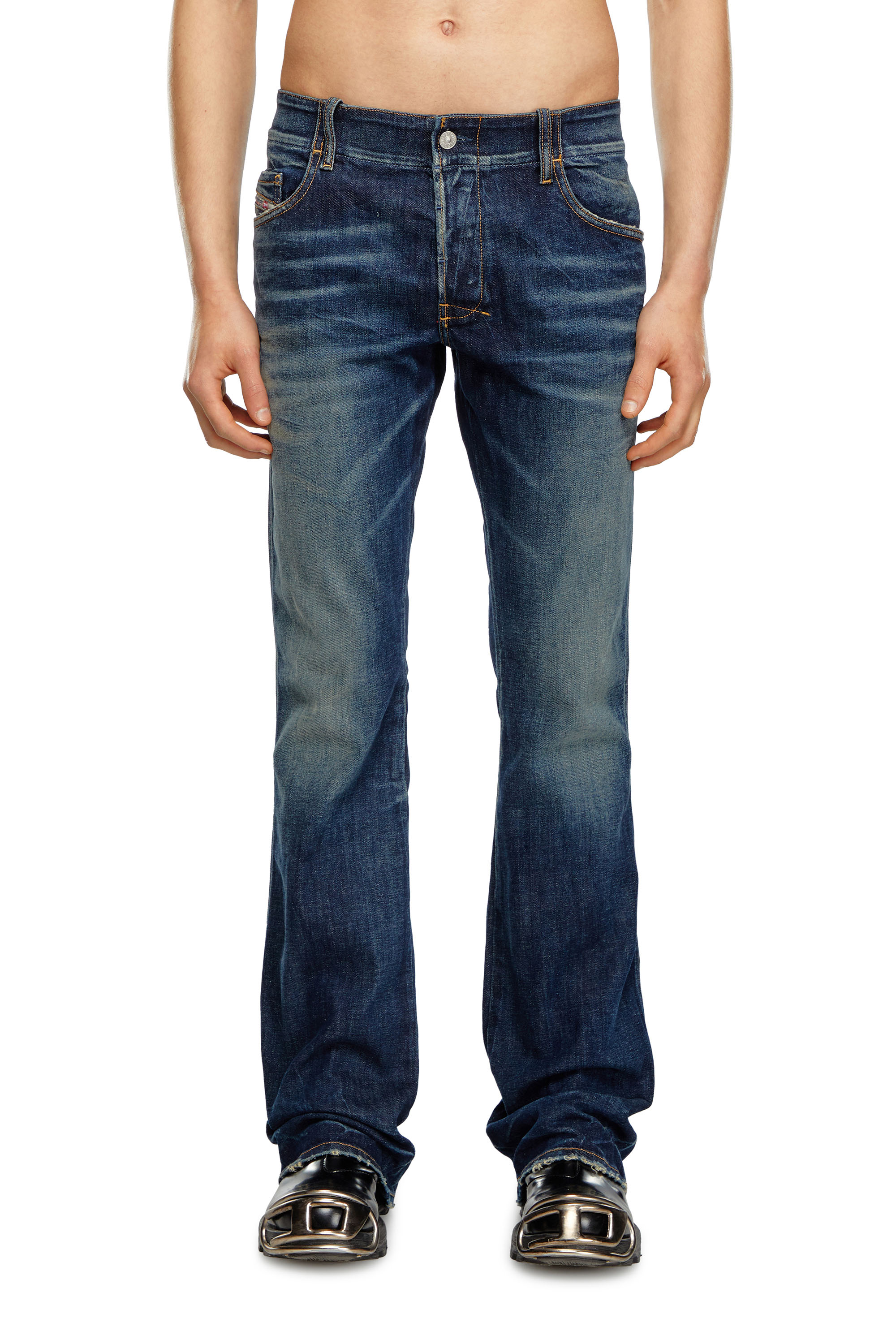 Diesel - Bootcut Jeans - D-Backler - Jeans - Man - Blue