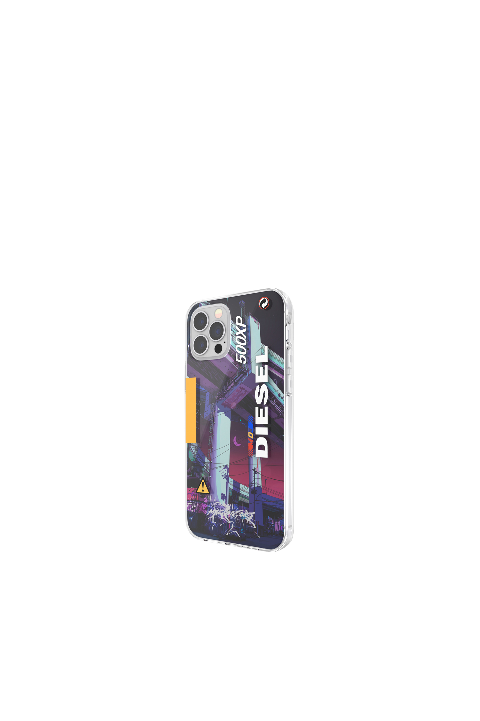 Diesel - Cover translucida Mad Dog Jones per iPhone 12 / 12 Pro - Cover - Unisex - Multicolor