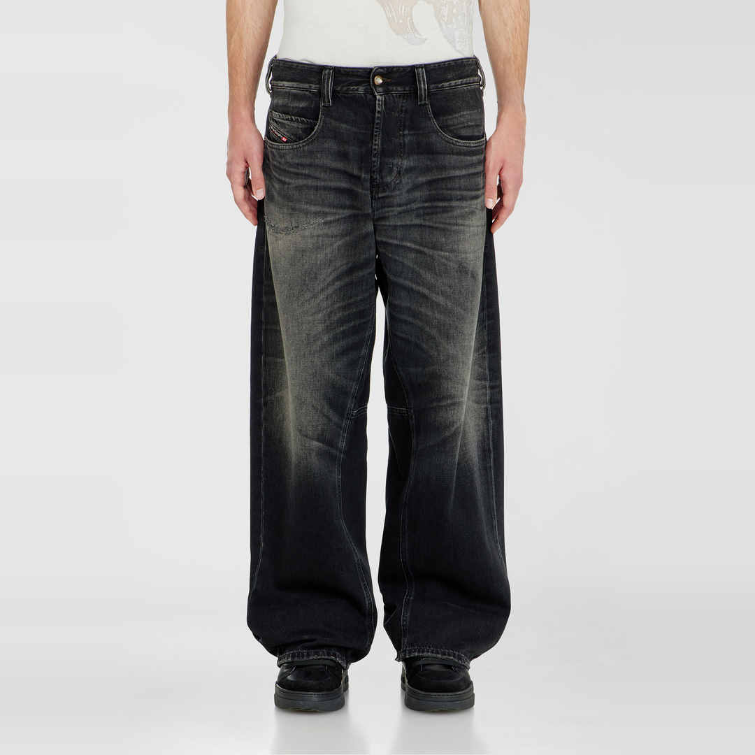 Diesel Relaxed Jeans Regular Waist 1997 D-Enim-M,, Button fly