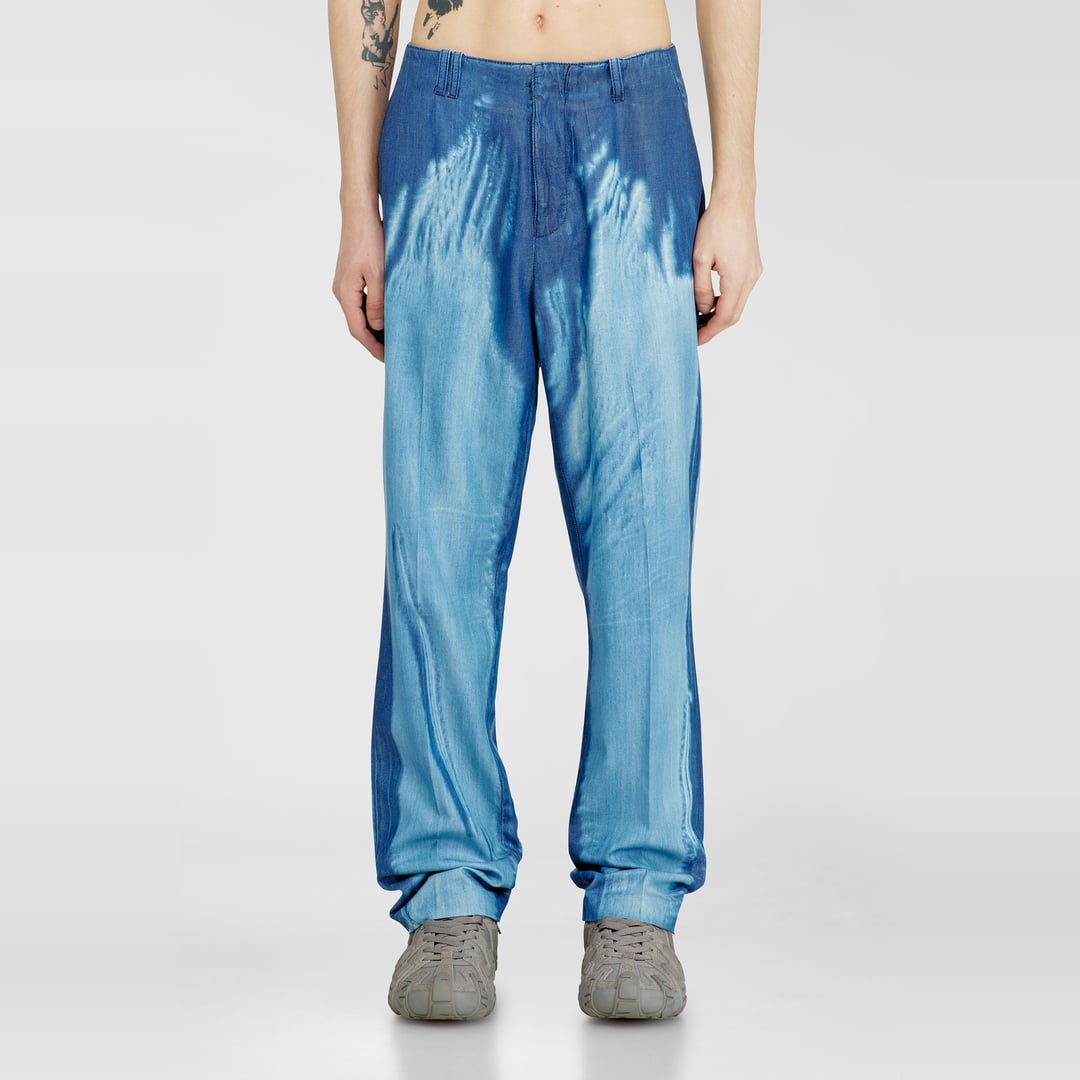 Diesel Slim Jeans Regular Waist D-ASKAR, Medium blue, Zip fly