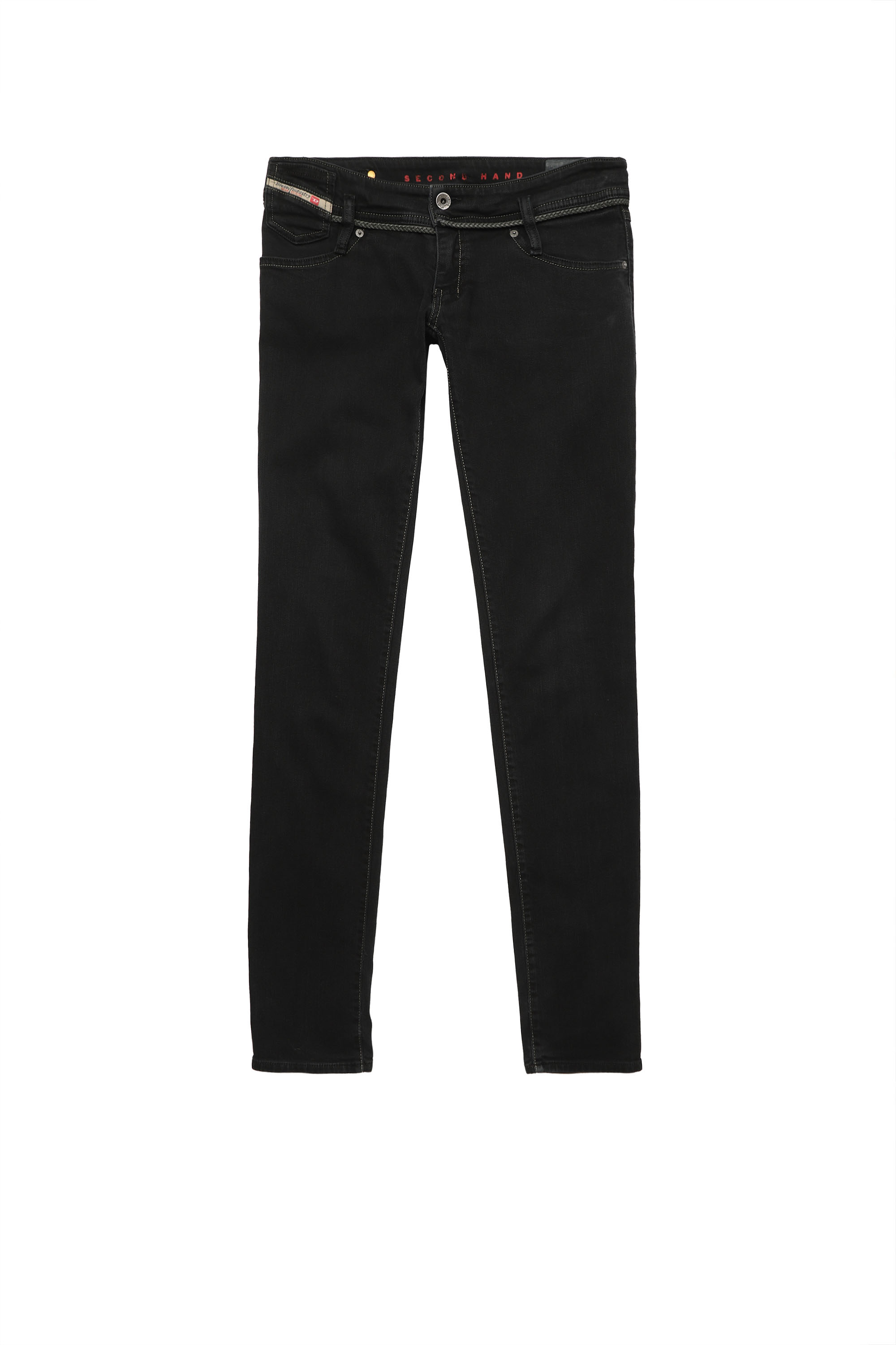 Diesel Jeans Nero/grigio Scuro In Black