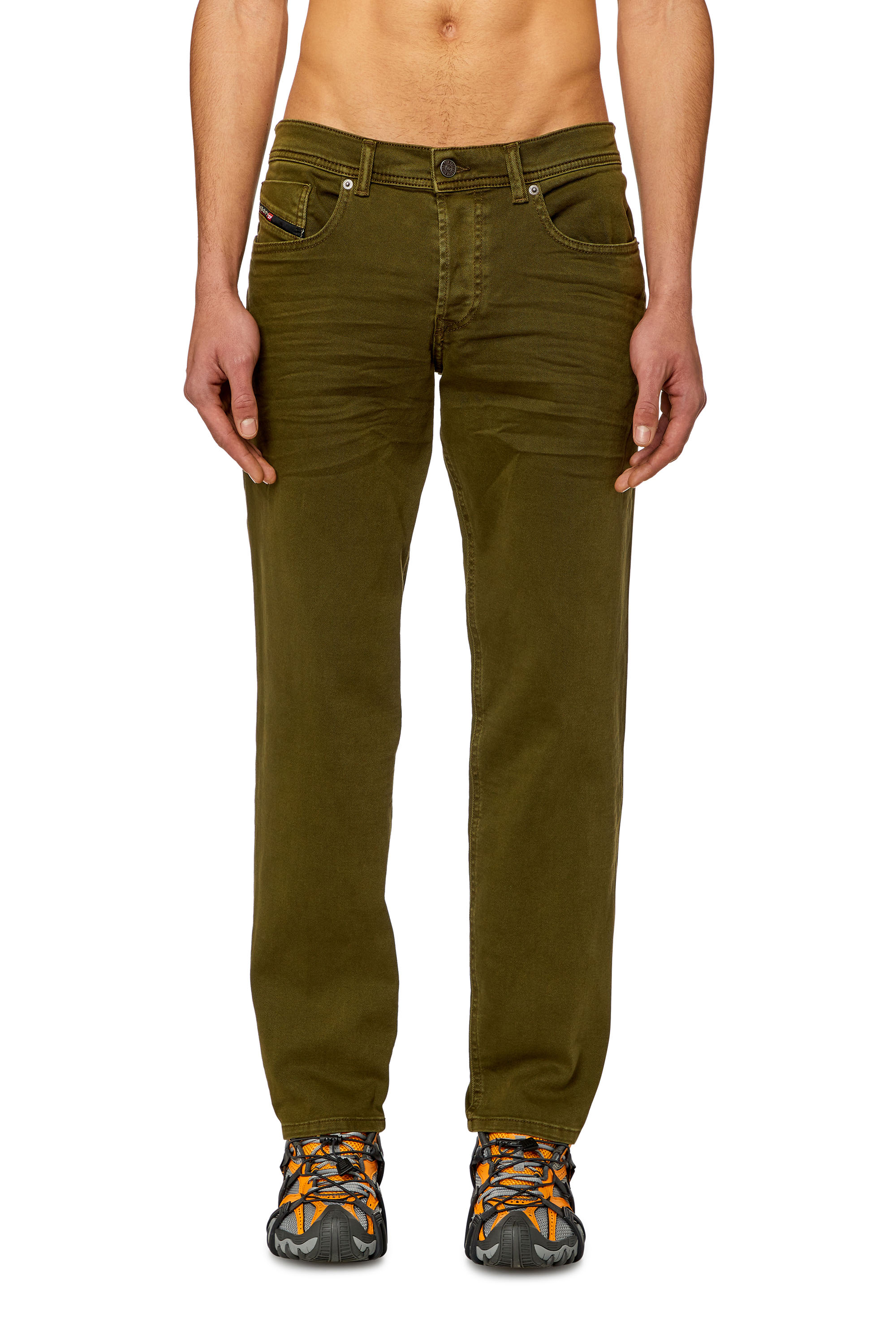 Diesel Tapered Jeans In Green