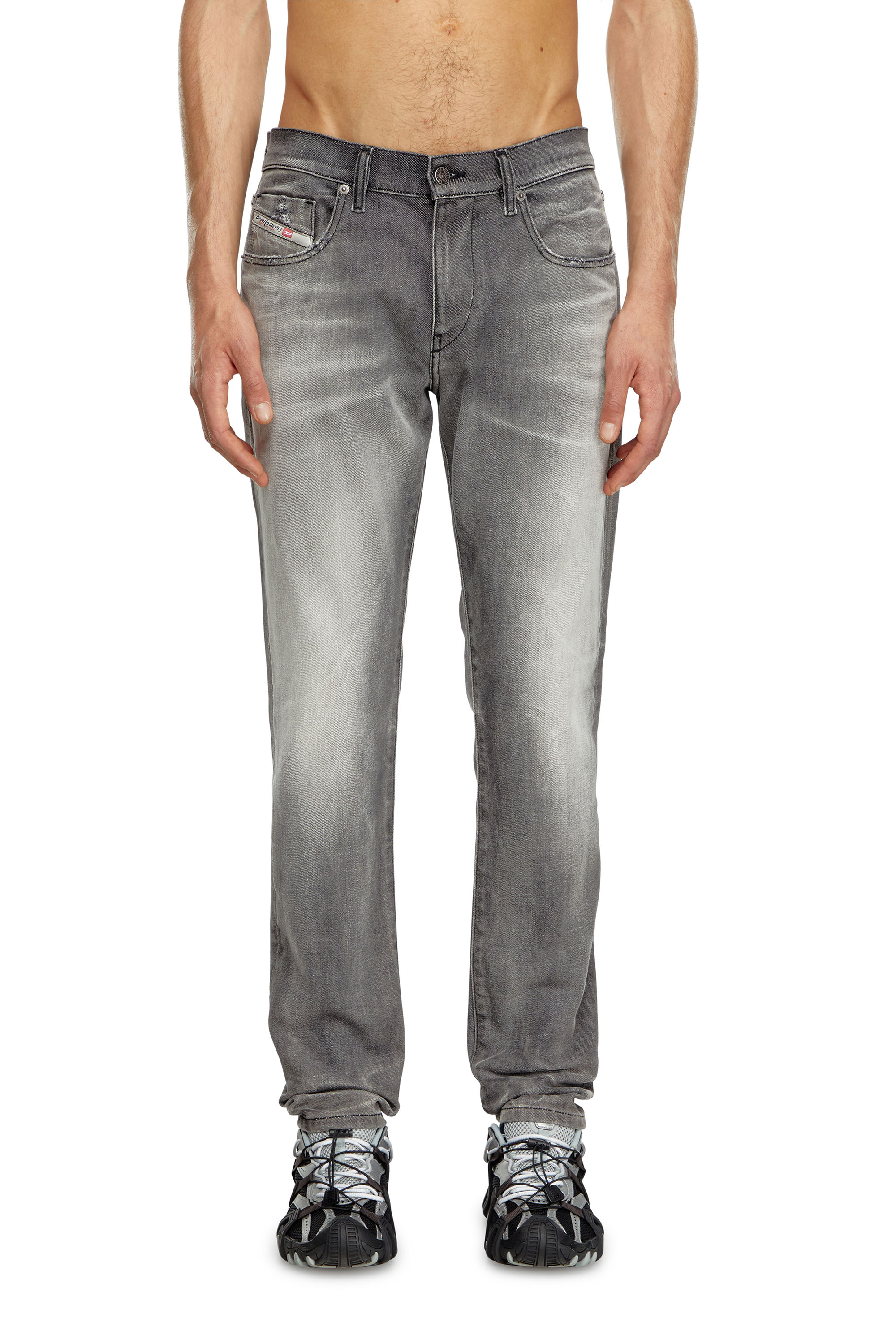 Diesel - Slim Jeans - 2019 D-Strukt - Jeans - Man - Grey