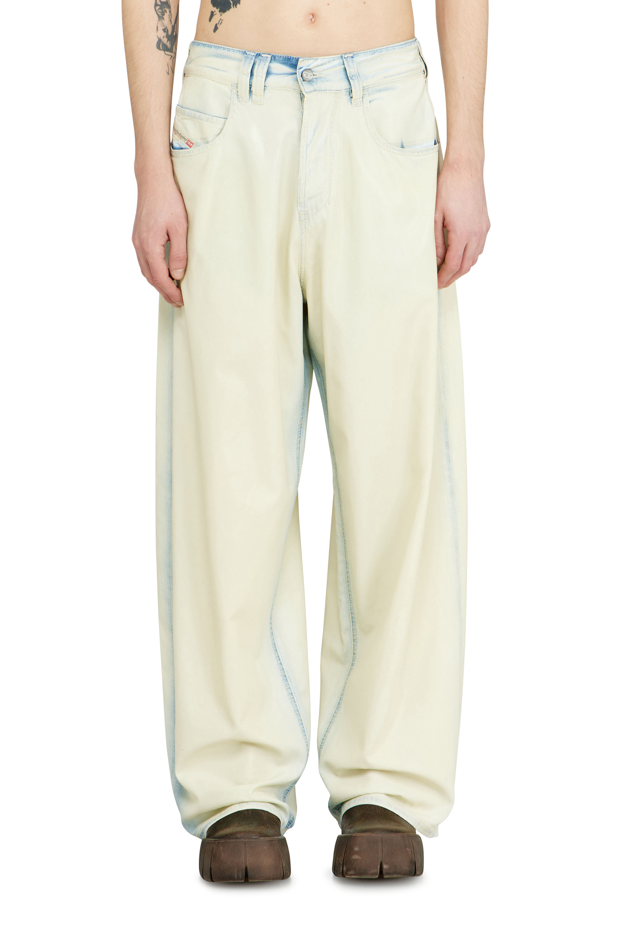 Diesel - Unisex's Relaxed Jeans 1997 D-Enim-M 068WD, Light Blue - 2