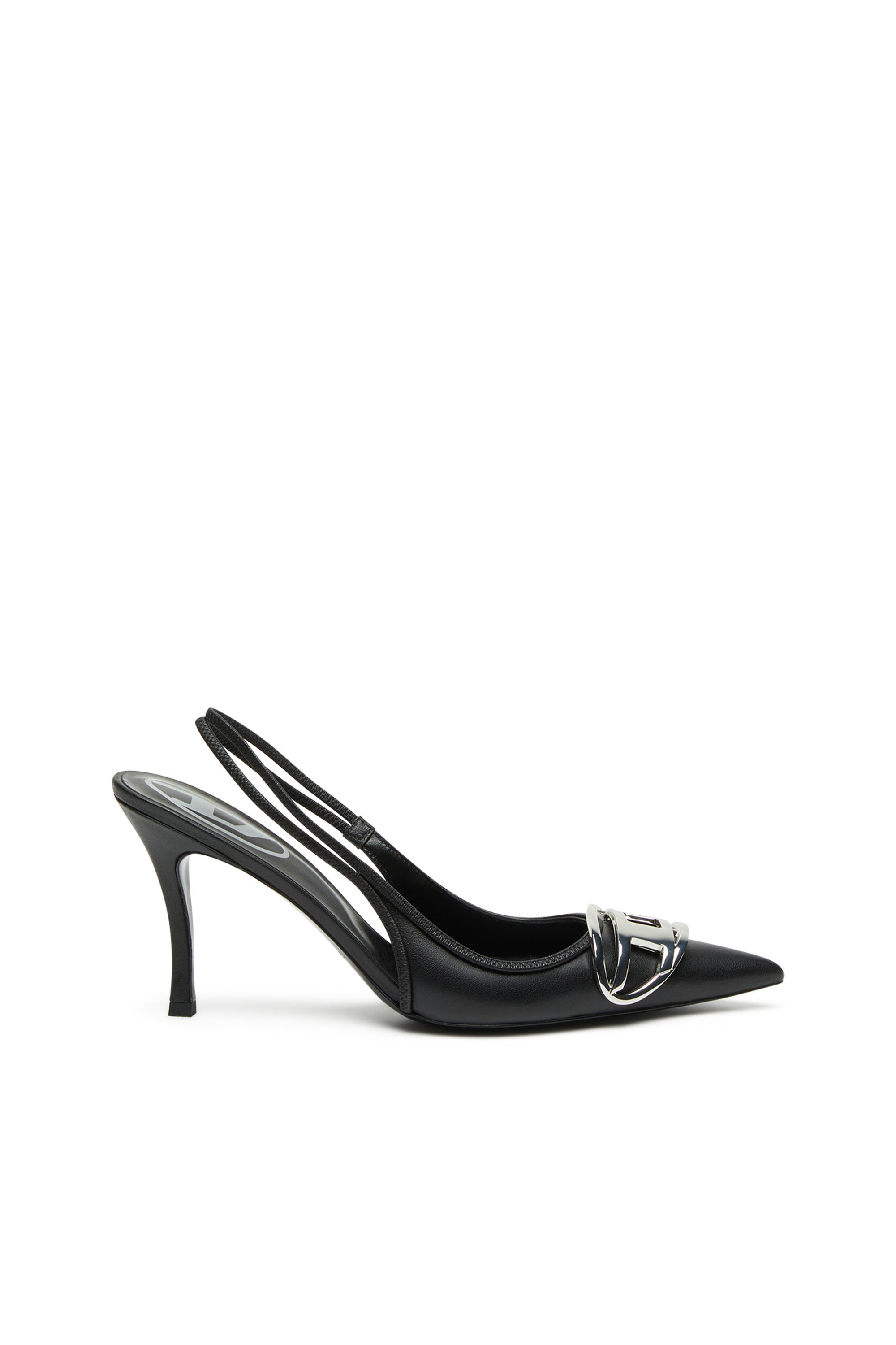 Diesel Nero Donna - D-Venus-Décolleté Slingback In Nappa - Décolleté Taglia 35