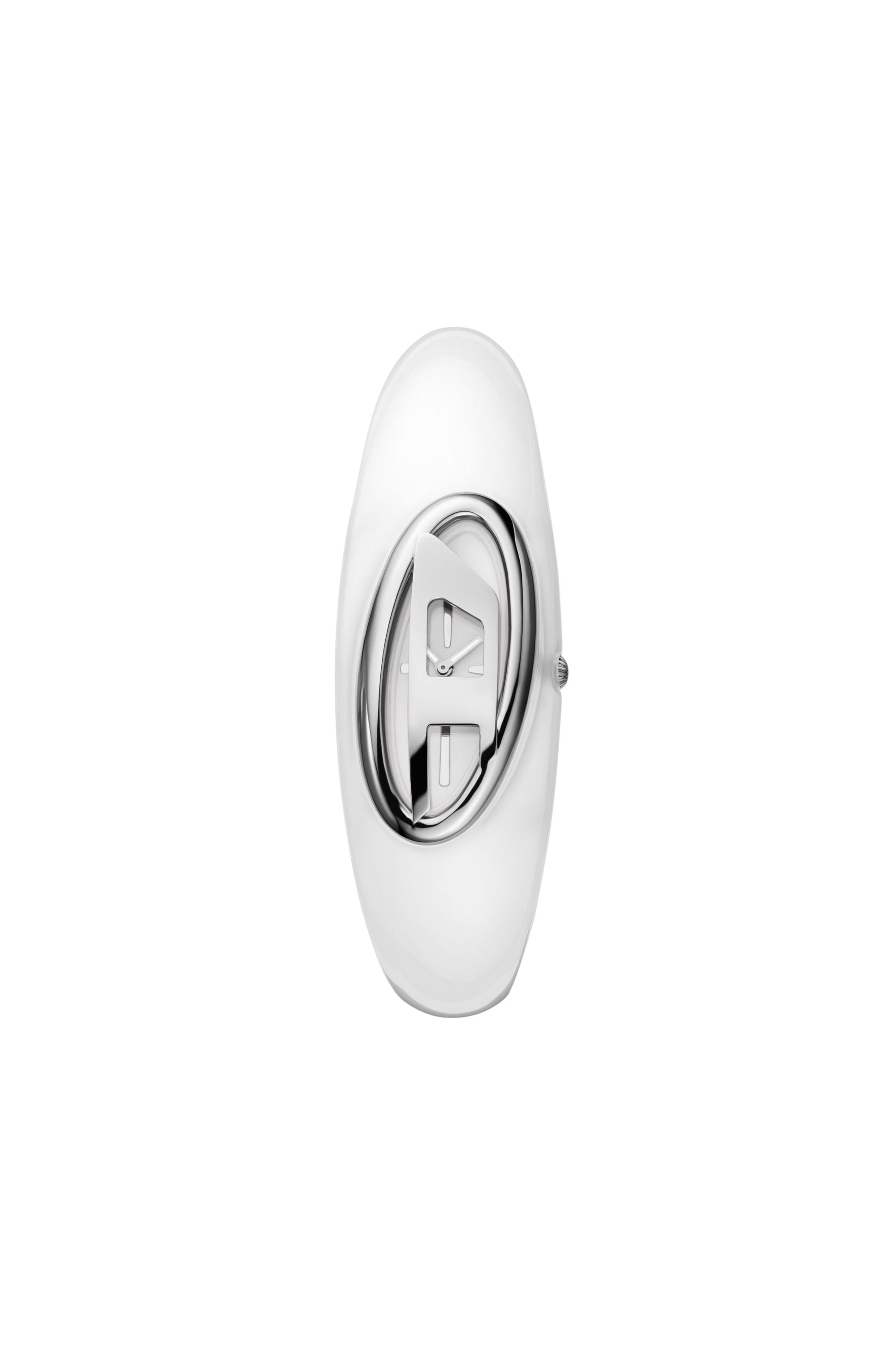 Diesel - Diesel Wonder-D Two-Hand White Nylon Resin Watch - Timeframes - Woman - White