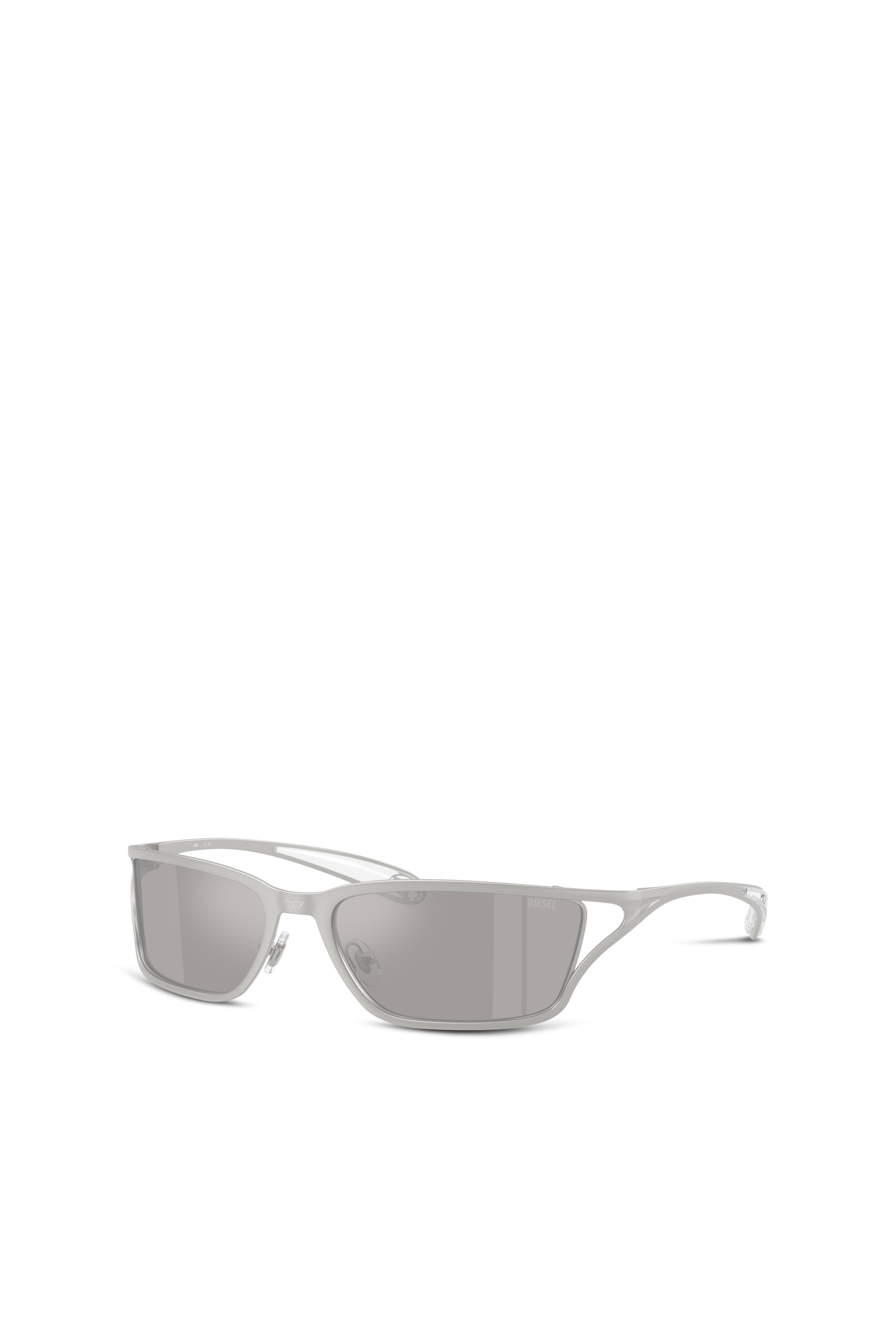 Diesel - 0DL1015, Unisex's Rectangle sunglasses in Grey - 1