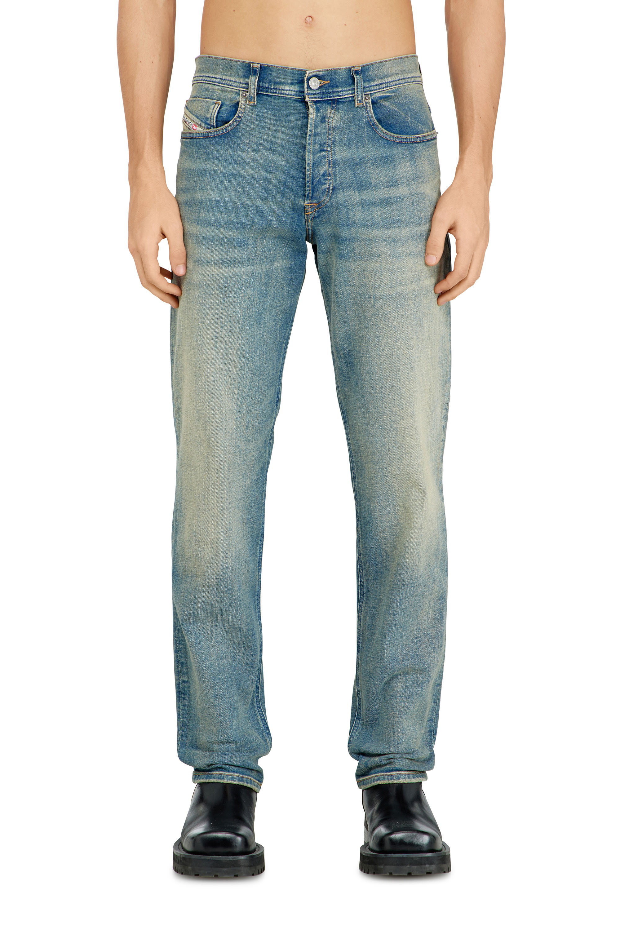Diesel - Man's Regular Jeans 2023 D-Finitive 09N32, Medium blue - 2