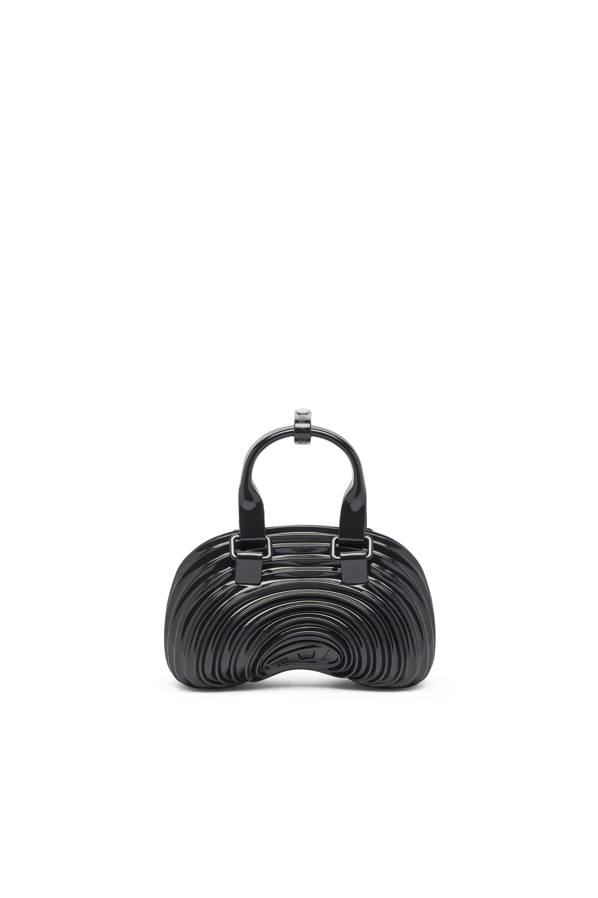 Diesel - Quantum Dome - Handbag in Melflex - Crossbody Bags - Woman - Black