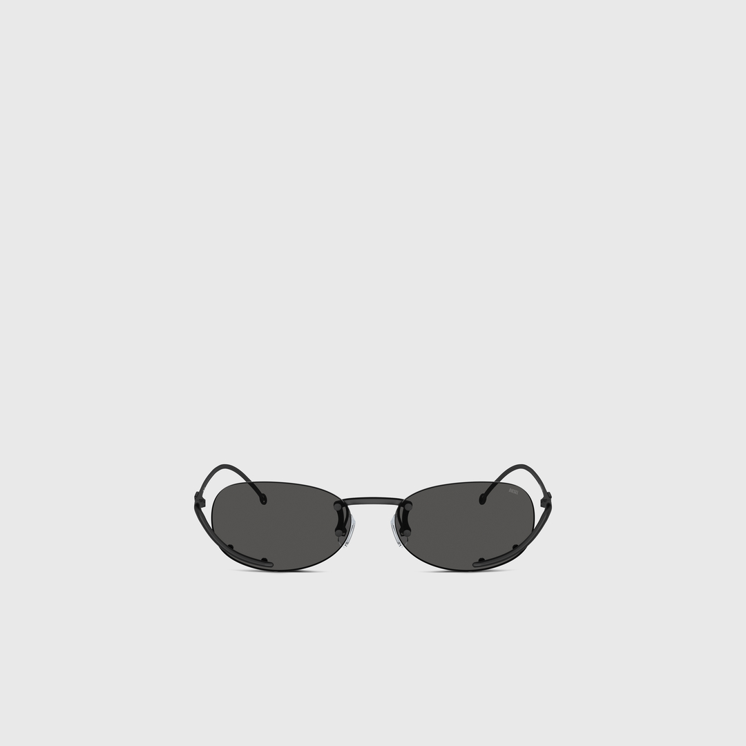 Diesel - Oval sunglasses - Sunglasses - Unisex - Black
