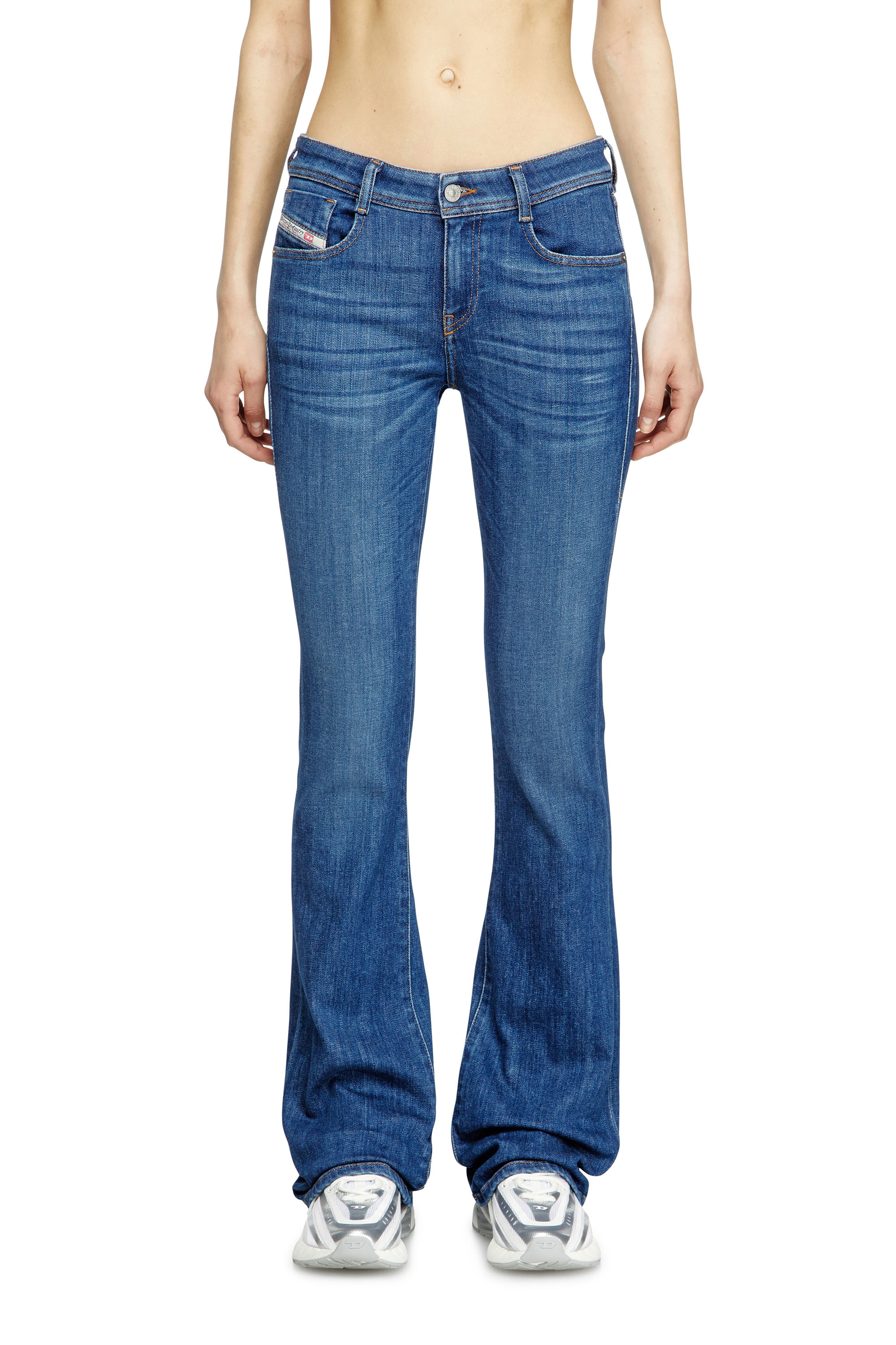 Diesel Ženský Modrá - Bootcut Jeans - 1969 D-Ebbey - Jeans - Woman Veľkosť 28