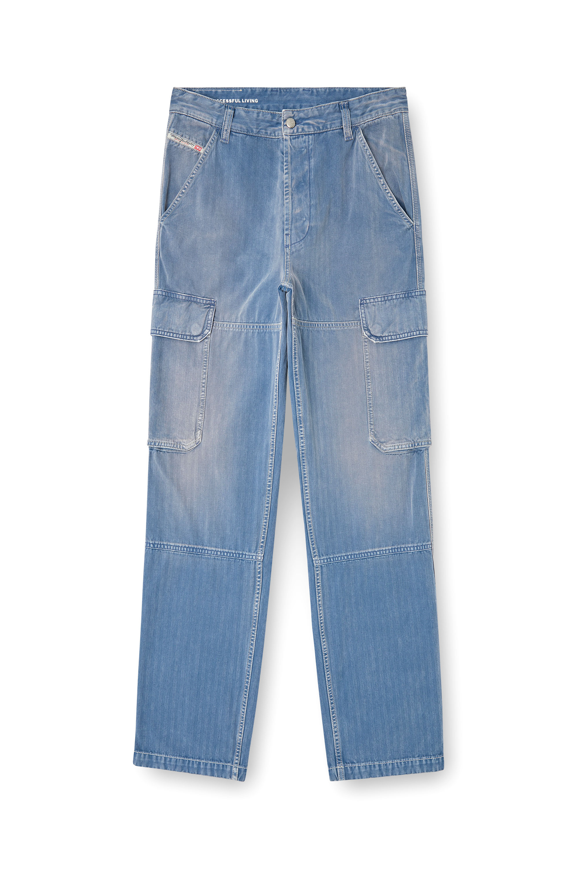 Diesel - Man's Regular Jeans D-Uty 09M93, Blue - 3