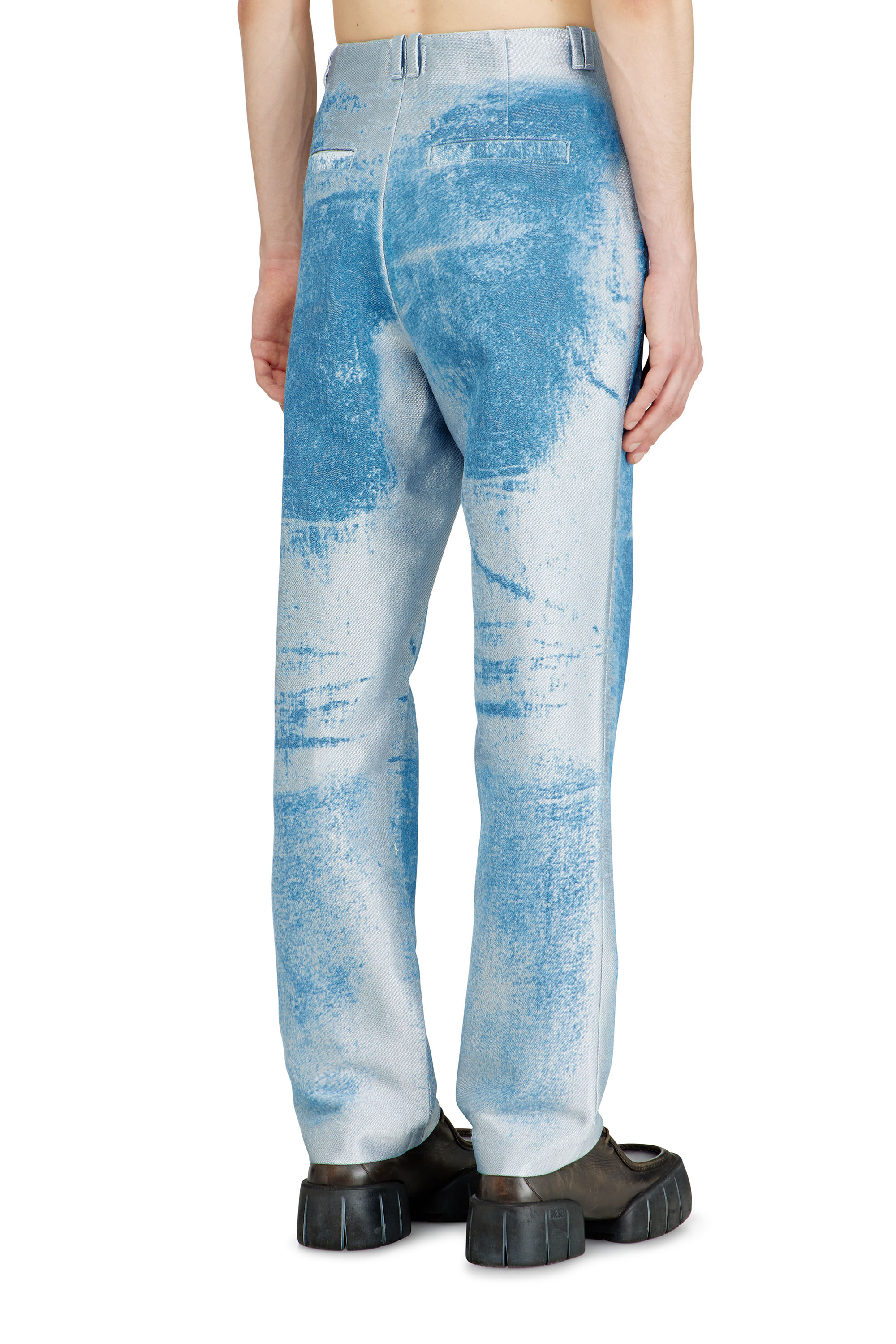 Diesel - Man's Slim Jeans D-ASKAR 0EFDK, Light Blue - 3