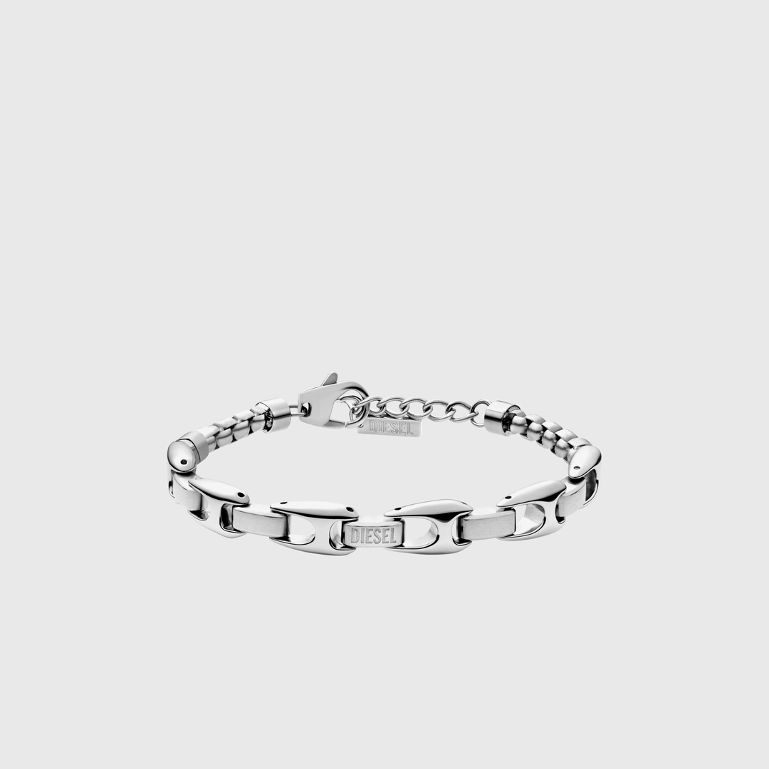 Diesel - Stainless steel chain bracelet - Bracelets - Unisex - Silver