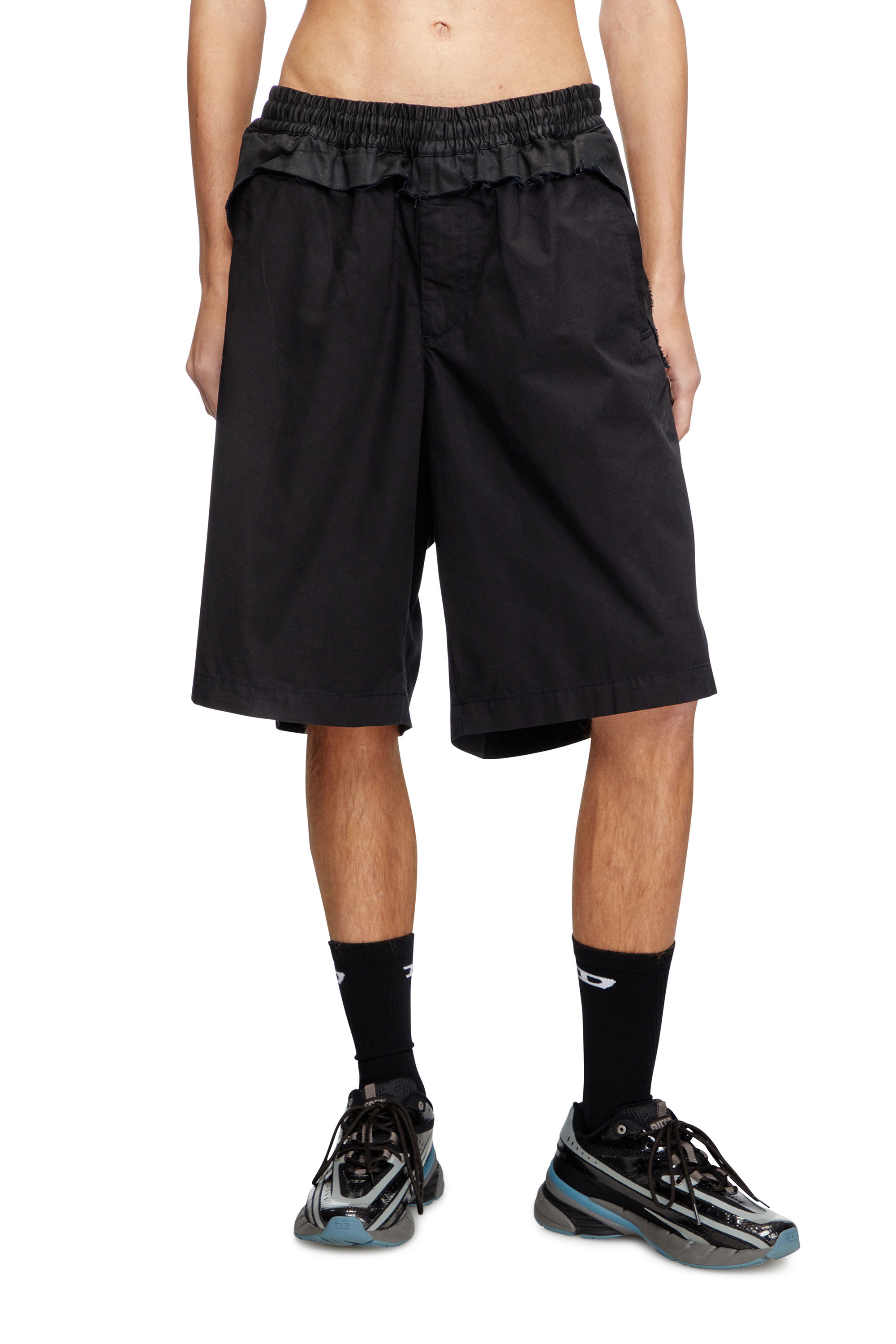 Diesel - Cargo shorts - Shorts - Man - Black