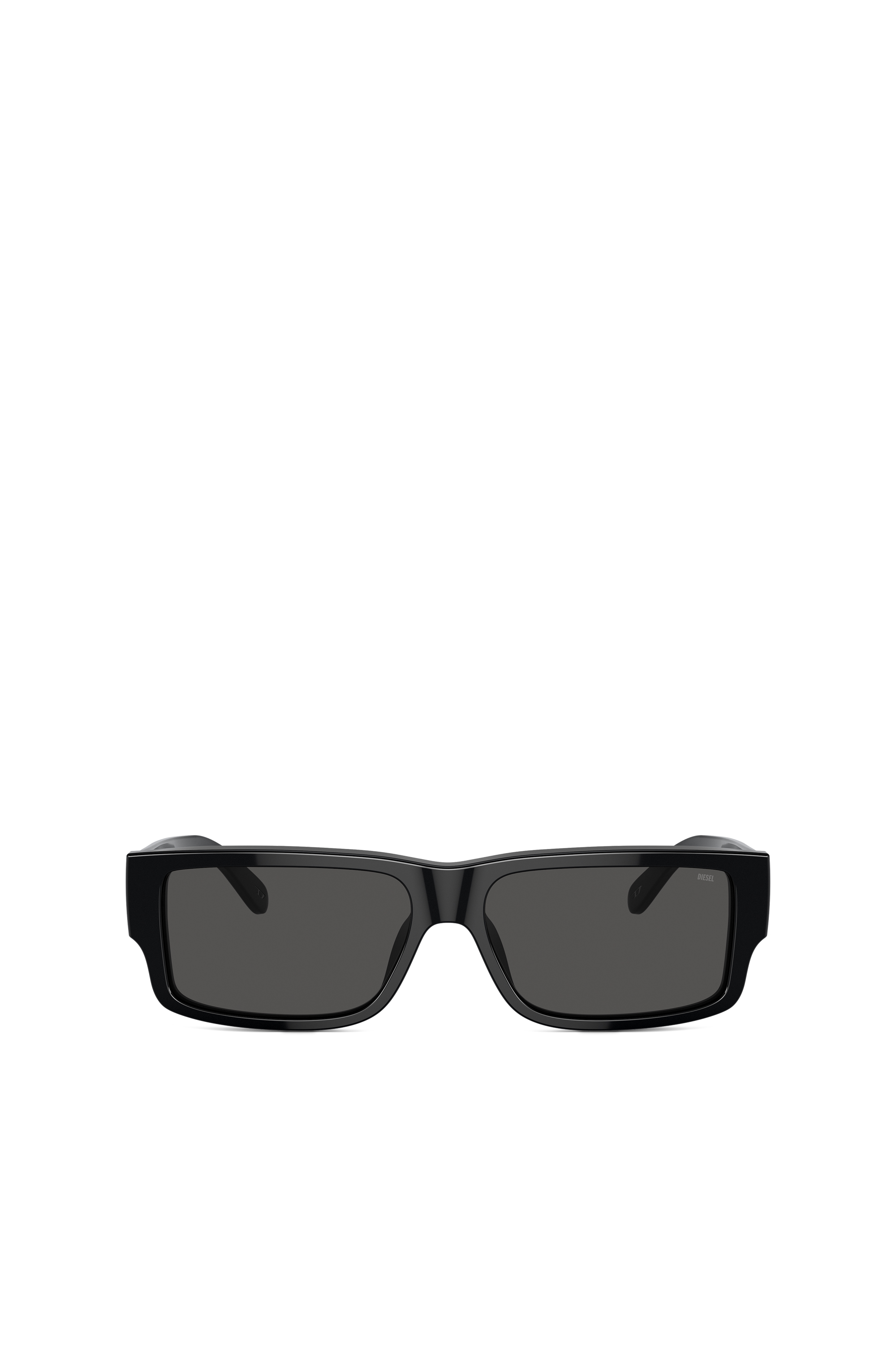 Diesel - Rectangle sunglasses - Sunglasses - Man - Grey