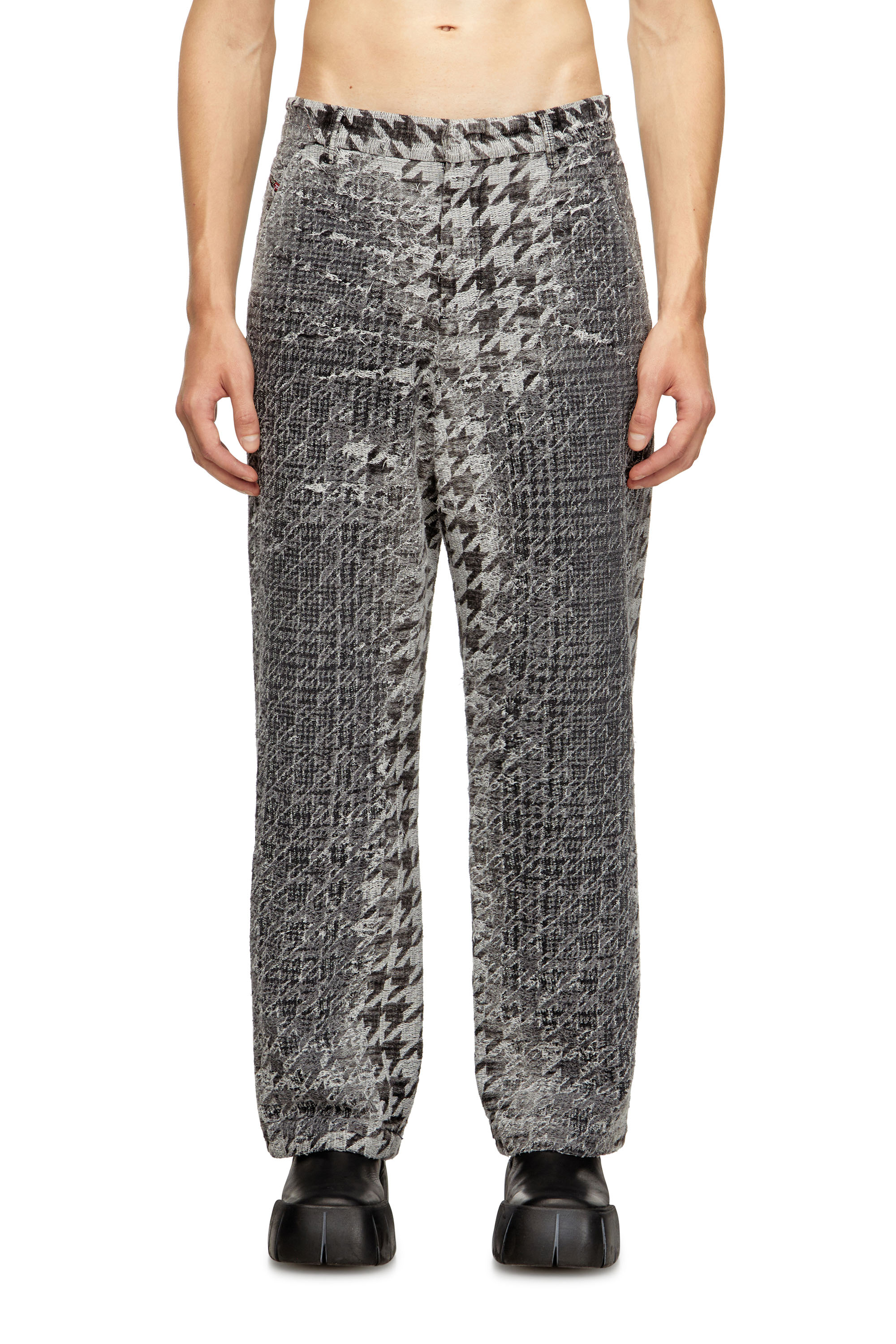 Diesel - Man's Regular Jeans D-Eber 0CEBN, Black/Dark grey - 1