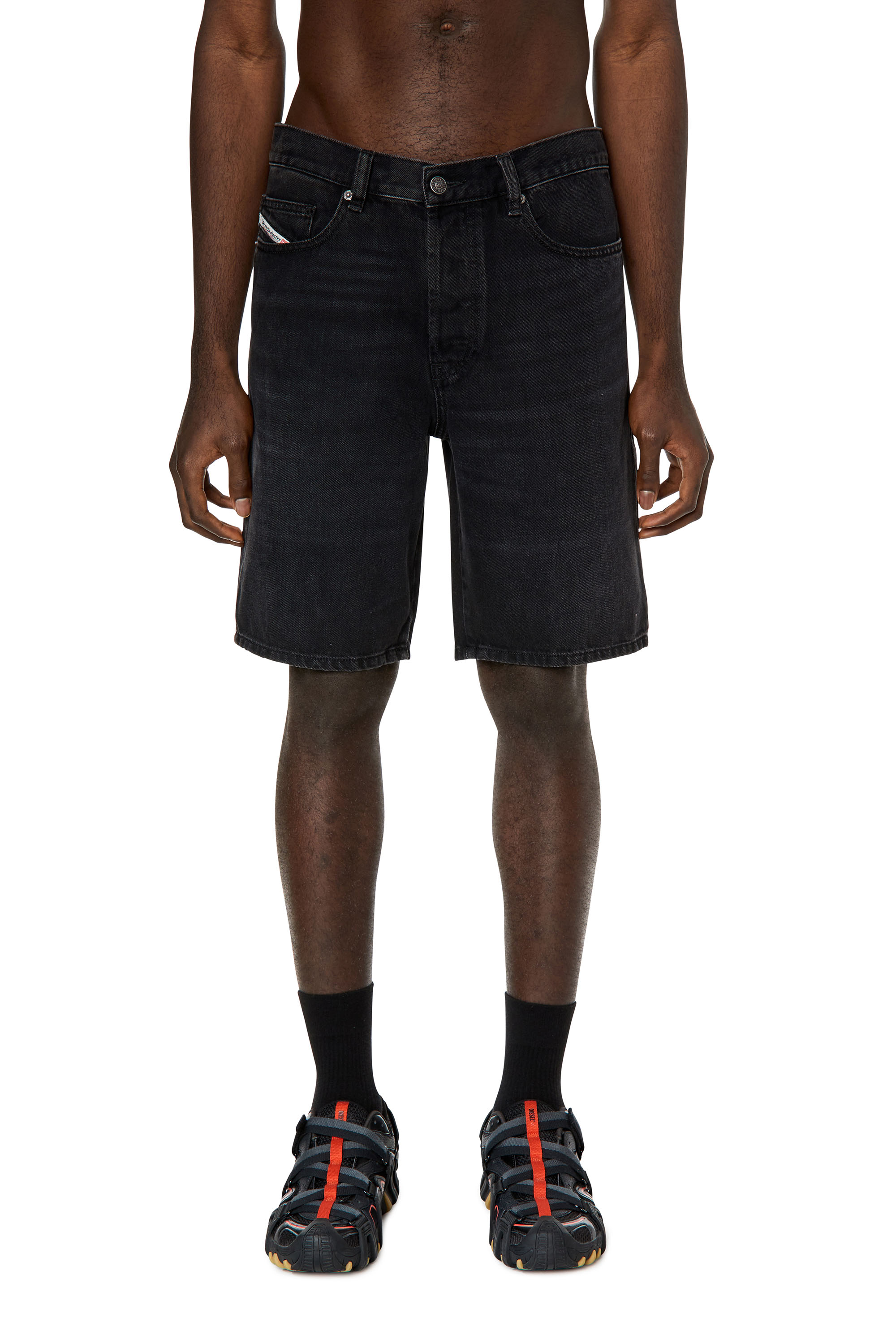 Diesel - Denim shorts - Shorts - Man - Black